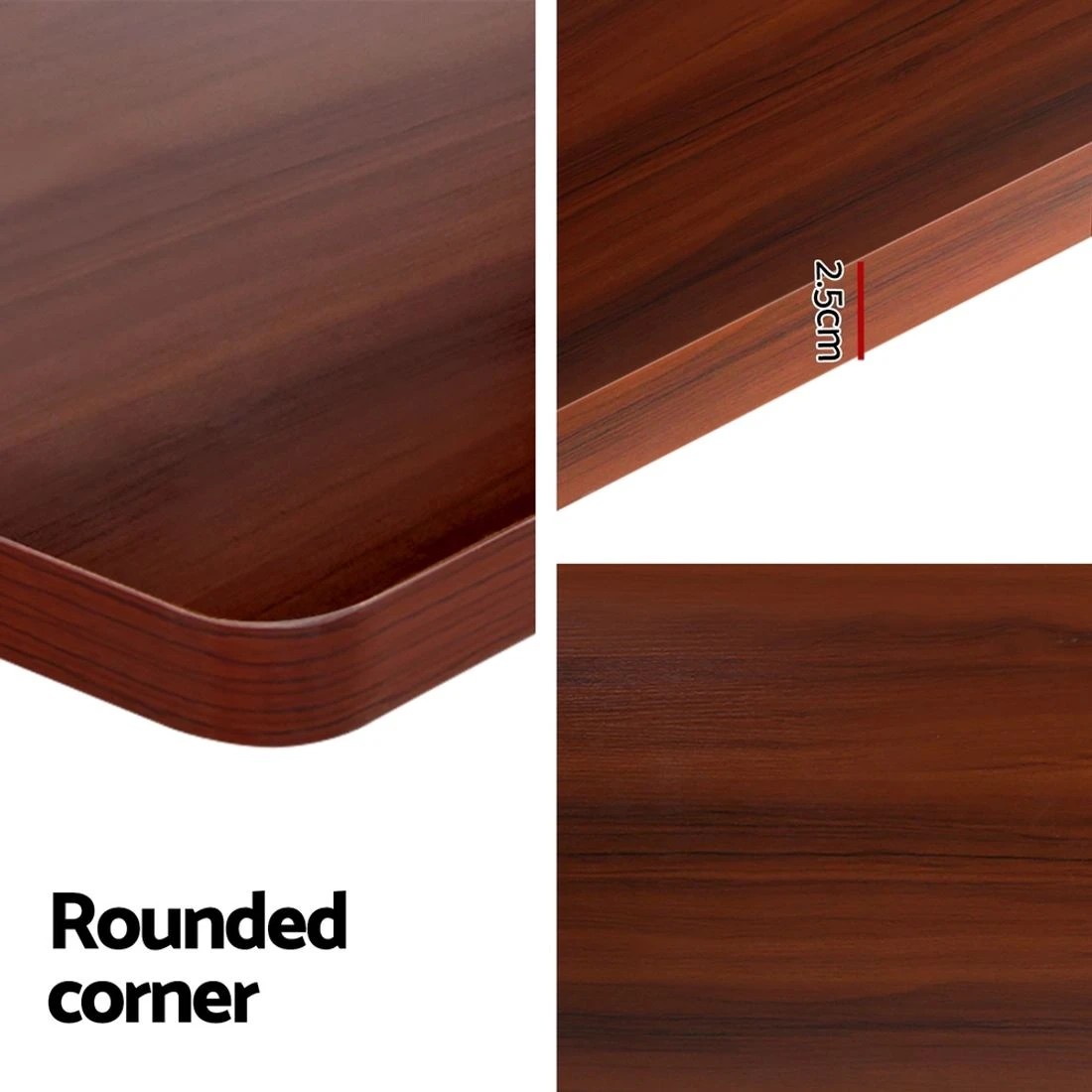 5 Artiss Standing Desk Motorised Walnut 120CM - Brown, 5 of 7