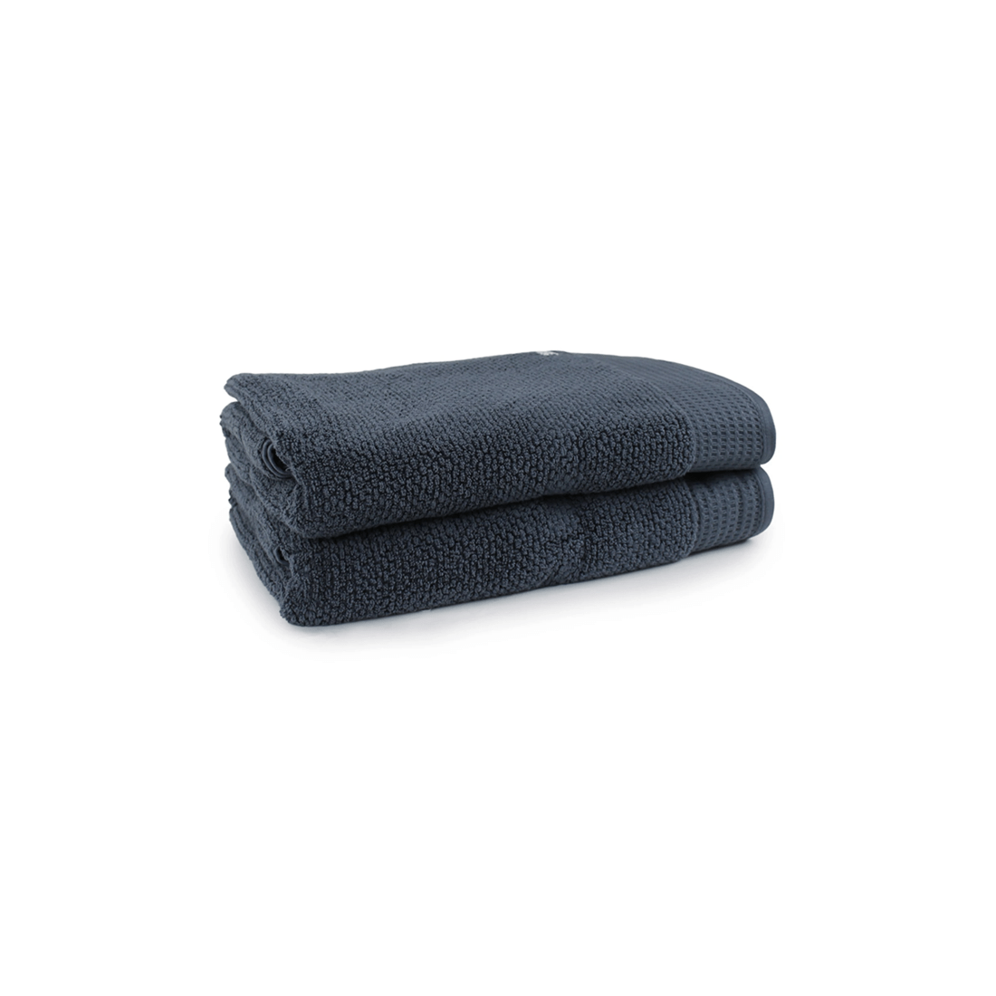 1 Onkaparinga 2pc Avalon Cotton Bath Sheets 90x167cm 550gsm Midnight Set
 - Blue, 1 of 3