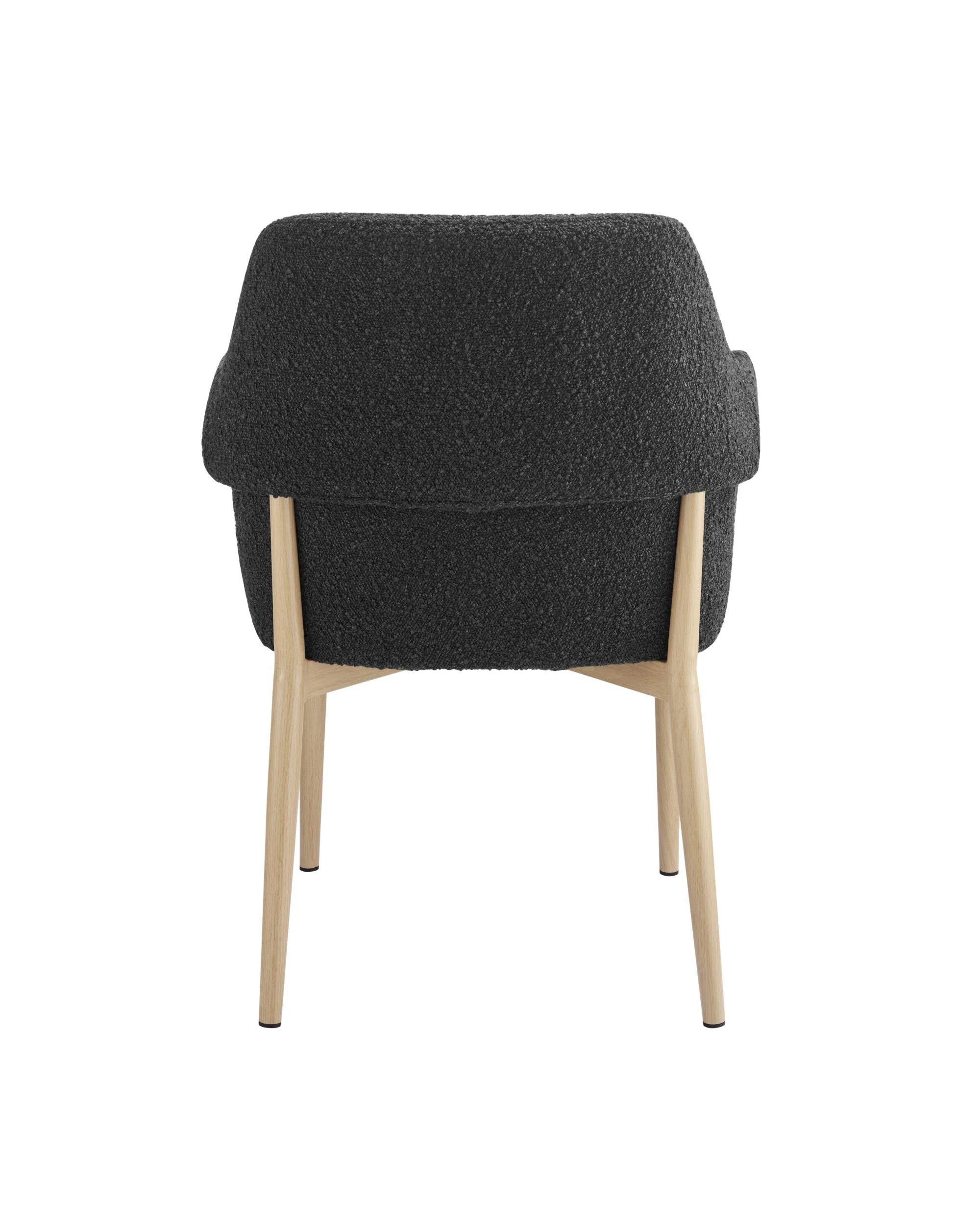 6 Kodu Dining Chairs Pair (Set of 2) - Black, 6 of 10