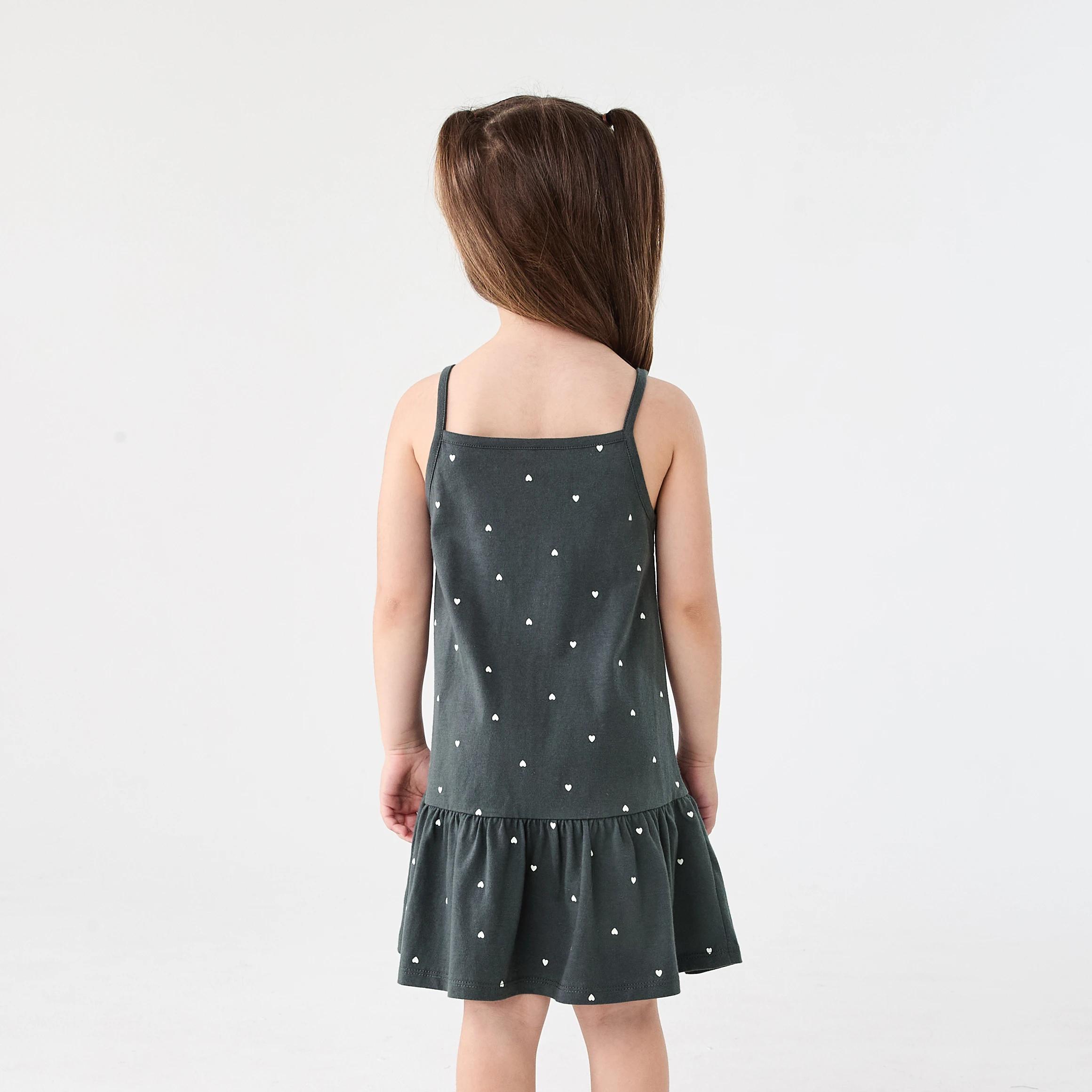 2 Sleeveless Print Dress Gry Heart, 2 of 7