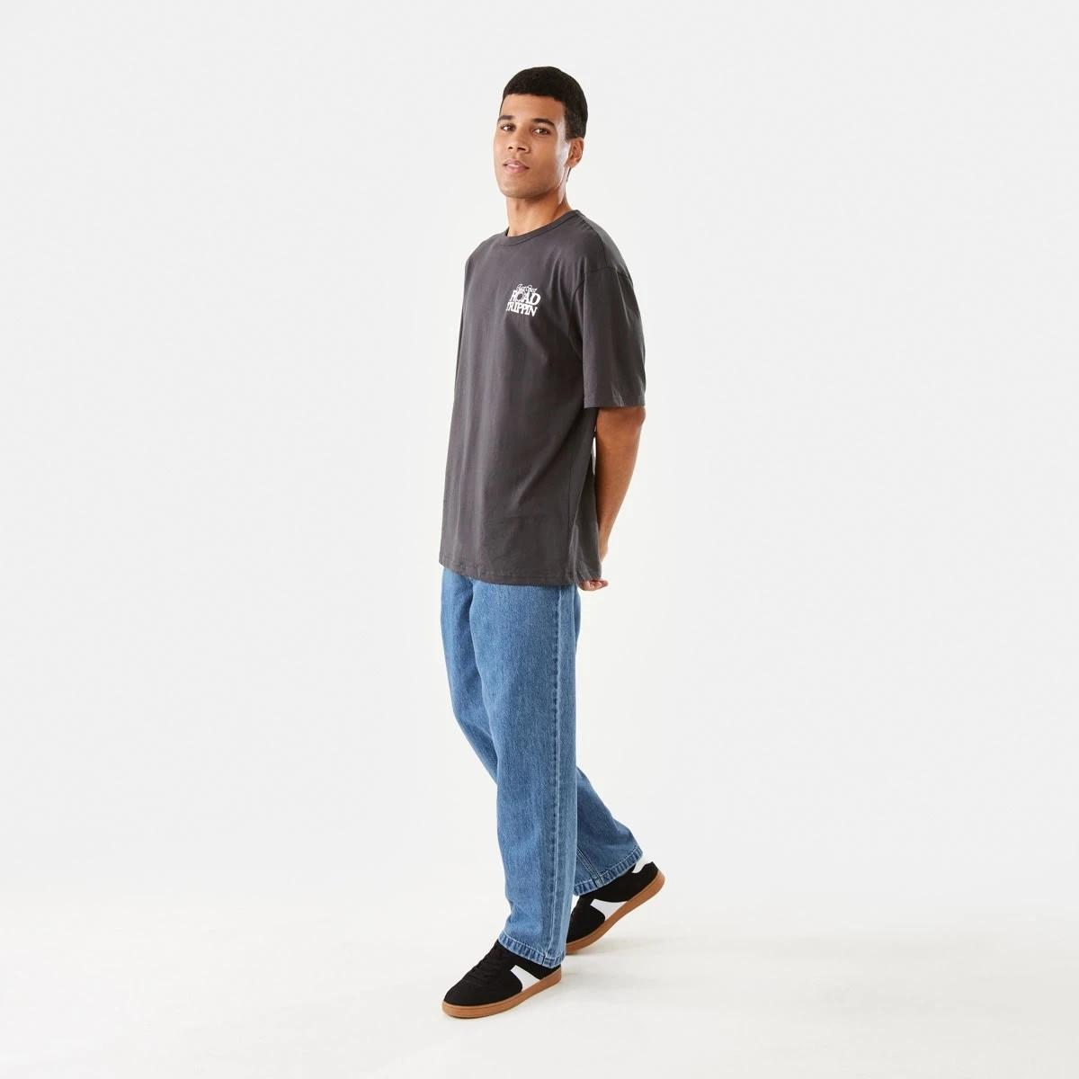 3 Oversized Graphic T-shirt Blk Oyster, 3 of 9