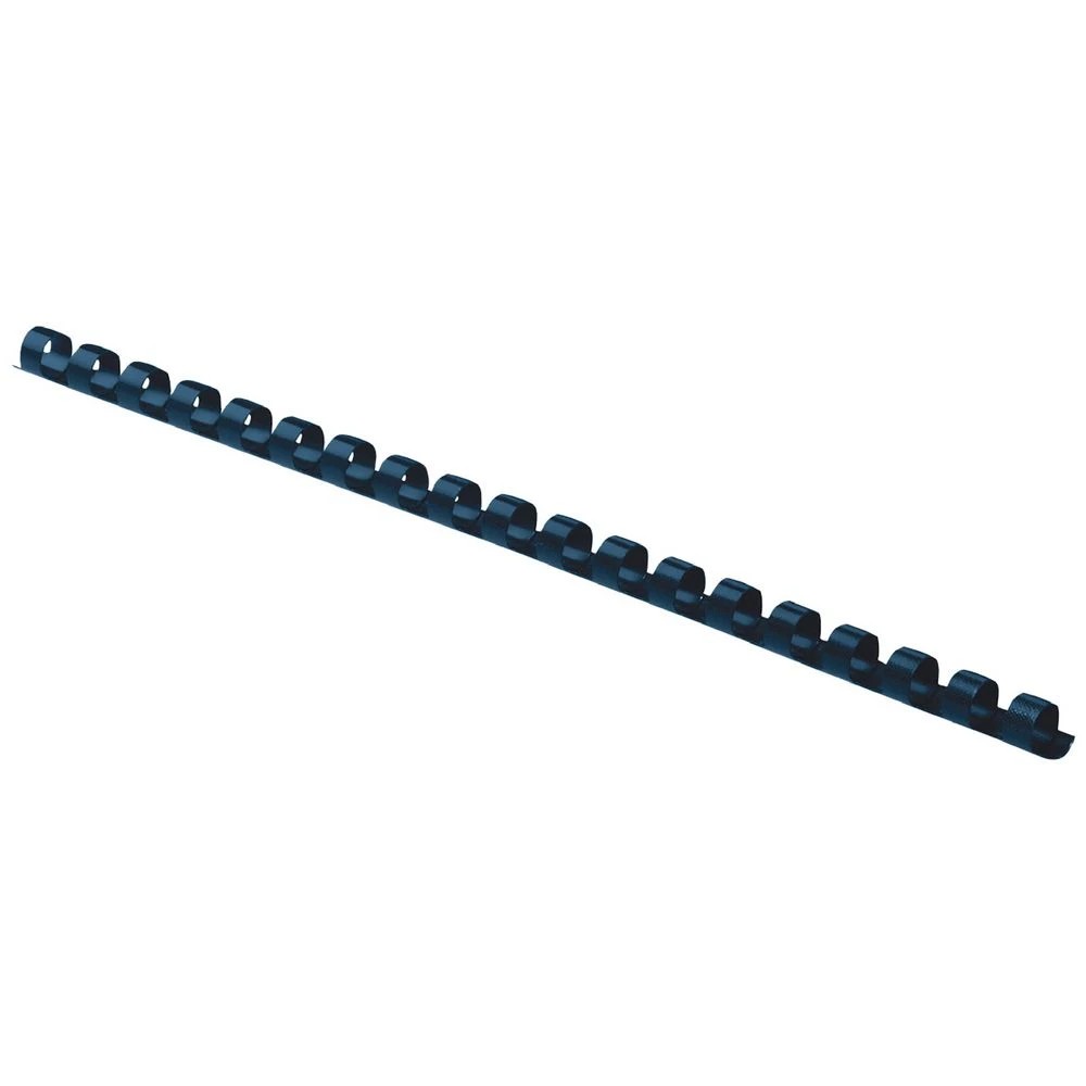 3 Fellowes Binding Combs 21 Loop 8mm Blue 25 Pack, 3 of 3