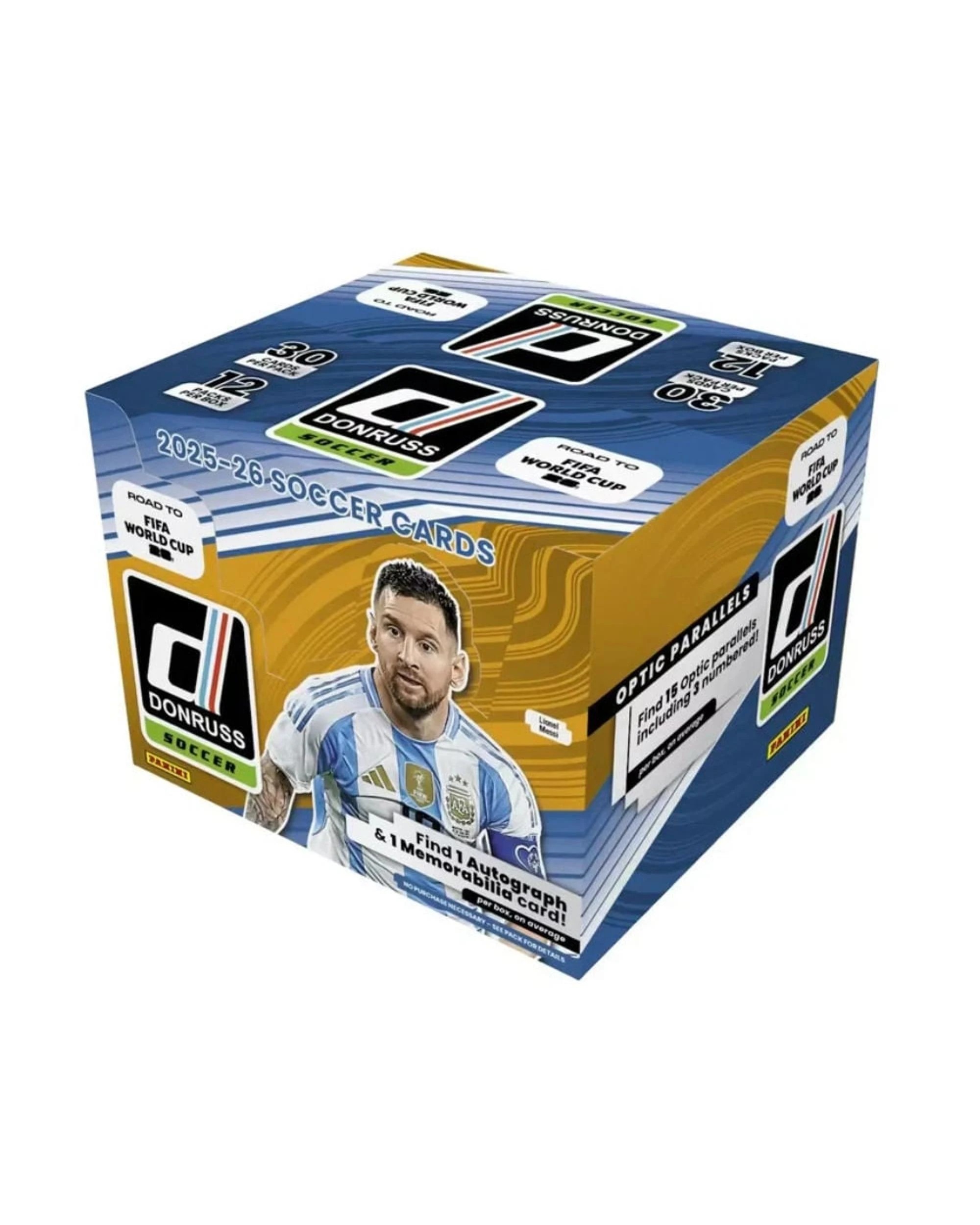 1 Panini 2025/2026 Donruss Road to FIFA World Cup Soccer Hobby Box, 1 of 9