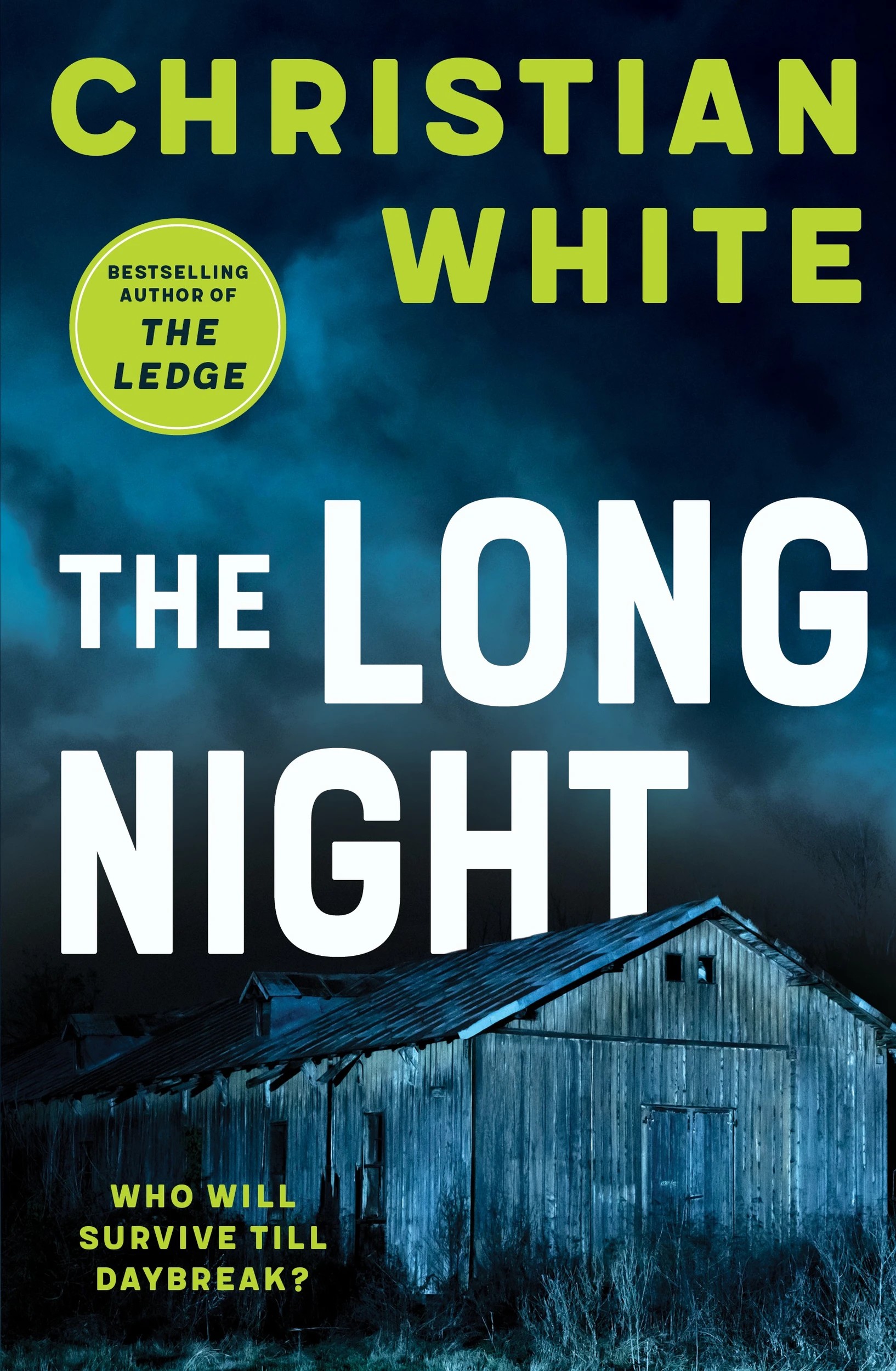 1 The Long Night by Christian White - Book, 1 of 1