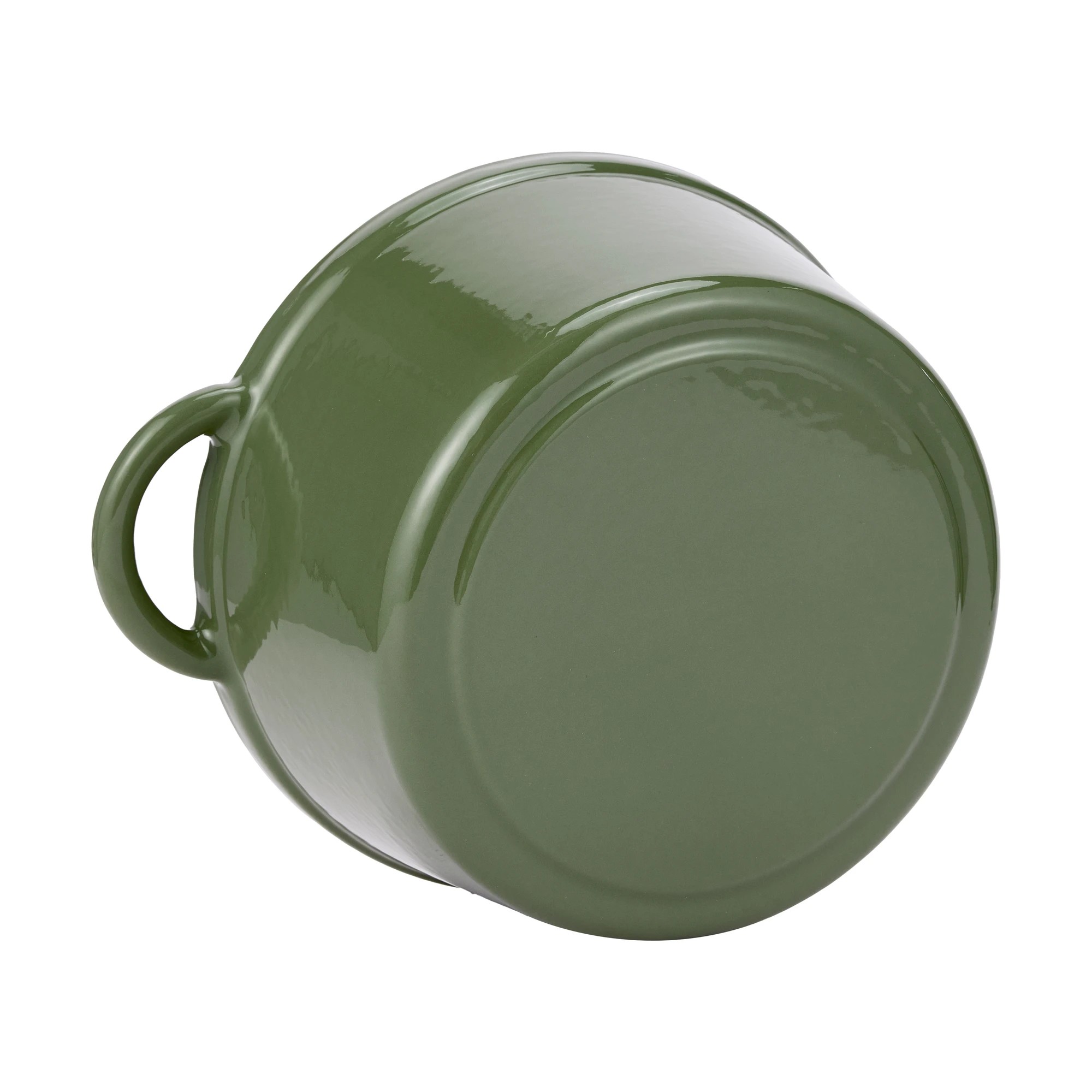 5 4L Olive Cast Iron Casserole, 5 of 6