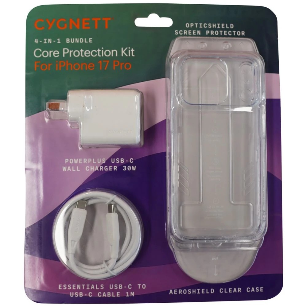 1 Cygnett Power and Protect Bundle iPhone 17 Pro, 1 of 6
