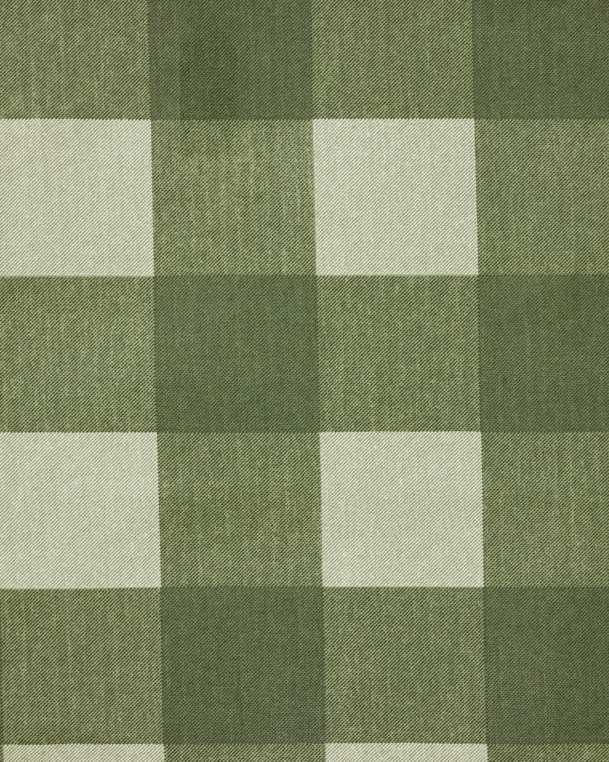 3 Green Gingham Tablecloth, 3 of 4
