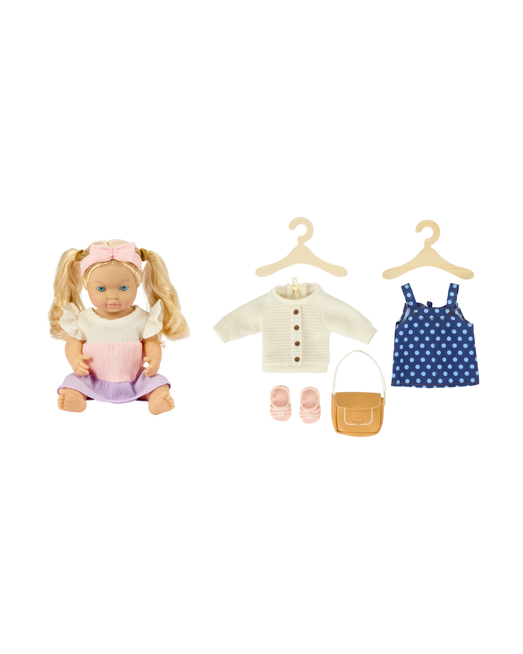 2 Kindred Folk Little Doll and Outfit Set, 2 of 8
