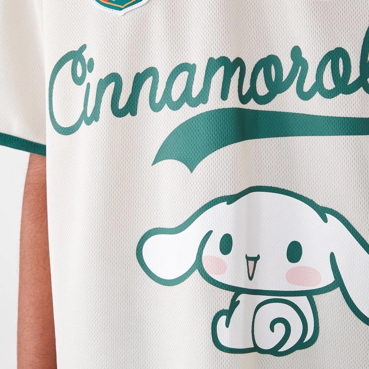6 Cinnamoroll License Mesh T-shirt CINNAMOROLL VARSITY STYLE, 6 of 9