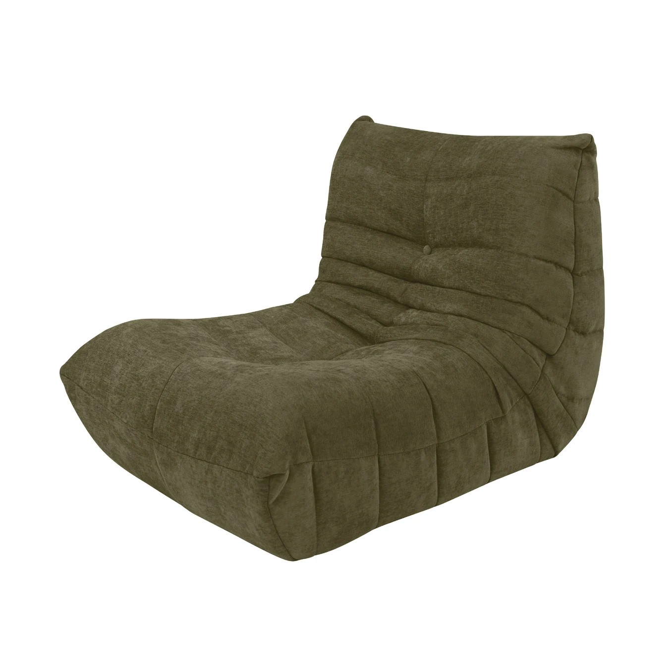 2 Goldie Compressed Lounge Chair - Green, 2 of 3
