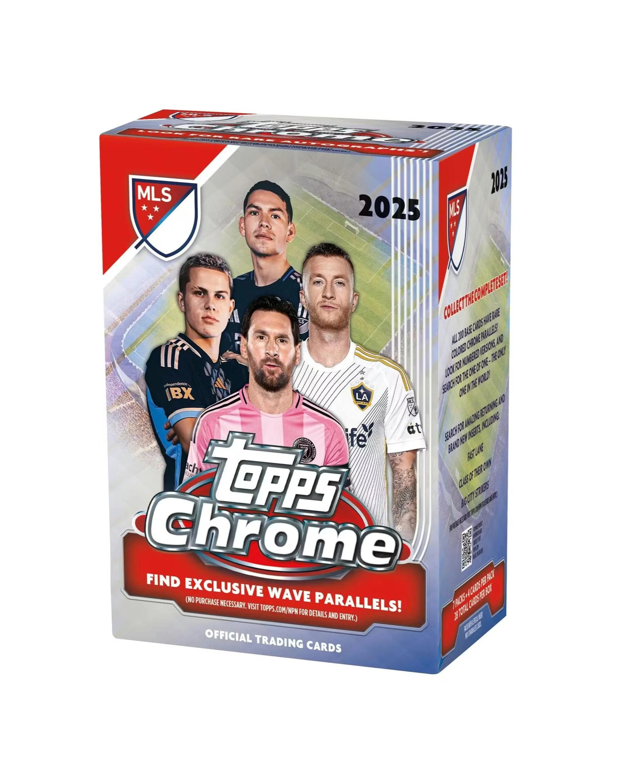 1 Topps Chrome MLS Major League Soccer 2025 Blaster Box, 1 of 9