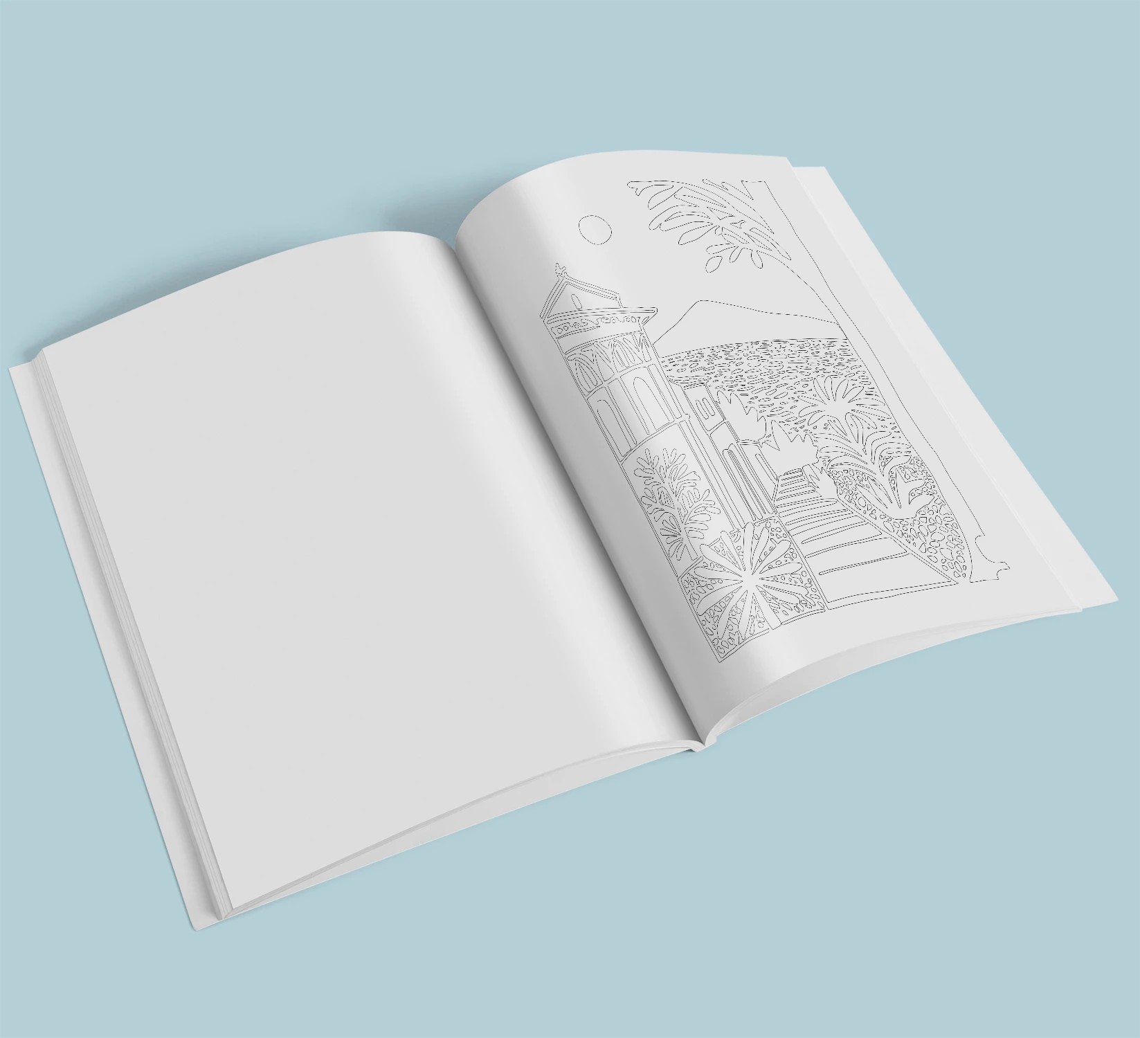 6 Love the Med Colouring Book, 6 of 6