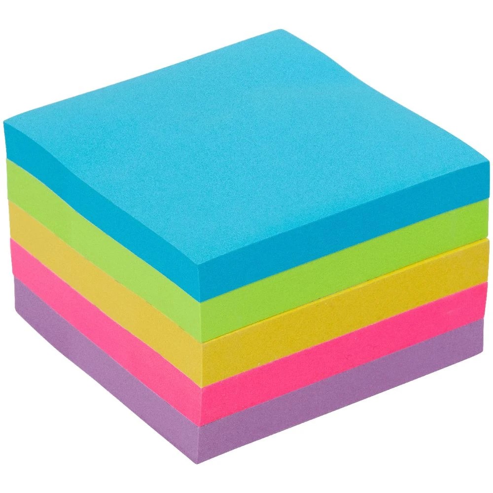 2 J.Burrows Stick-It Notes 76x76mm Assorted Ultra 5 Pack, 2 of 4
