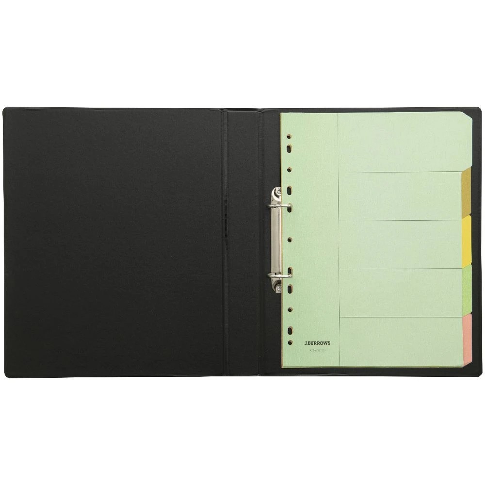 5 J.Burrows A4 Binder 2D 25mm Black, 5 of 6