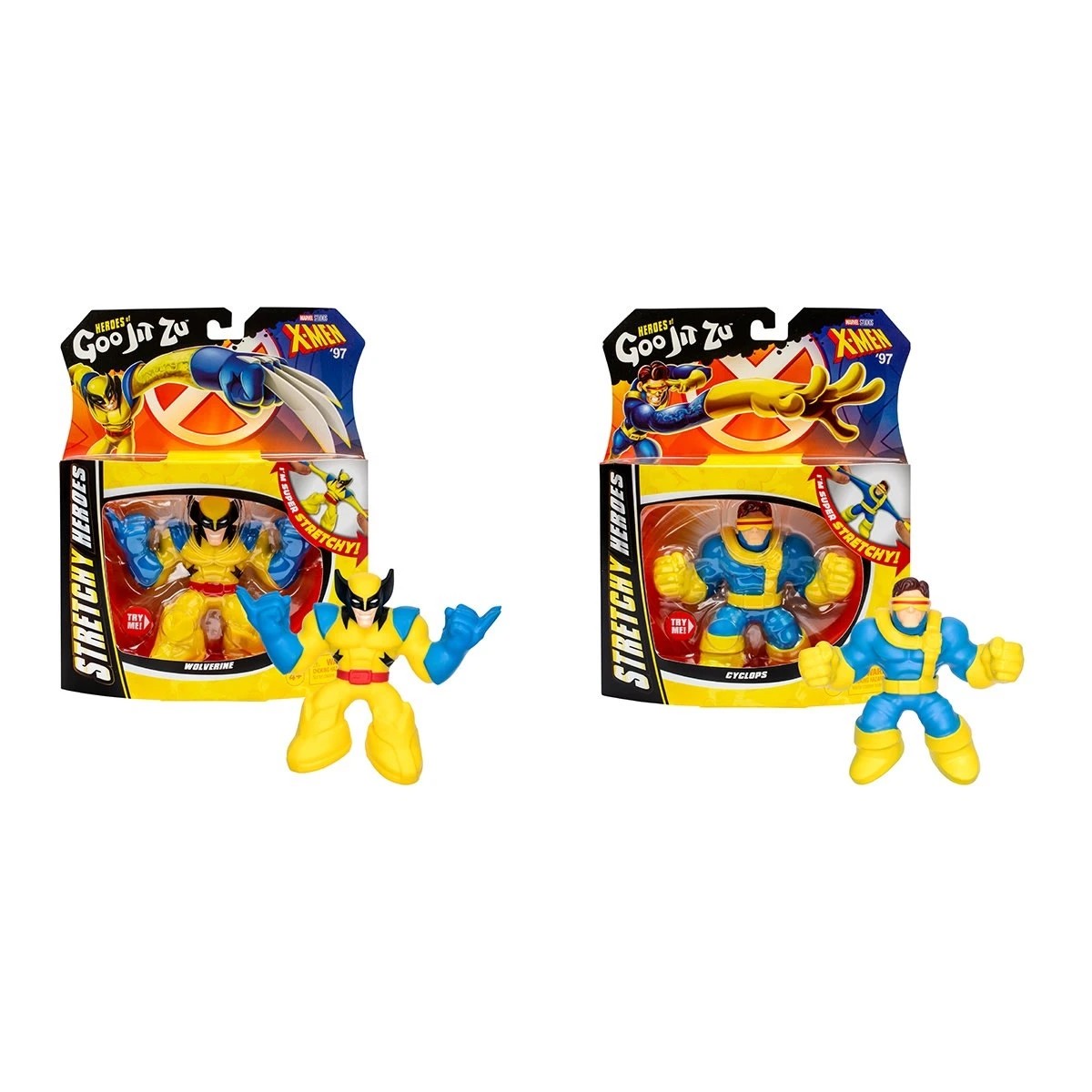 2 Heroes Of Goo Jit Zu Marvel Studios X-Men '97 Stretchy Heroes Figure - Assorted, 2 of 6