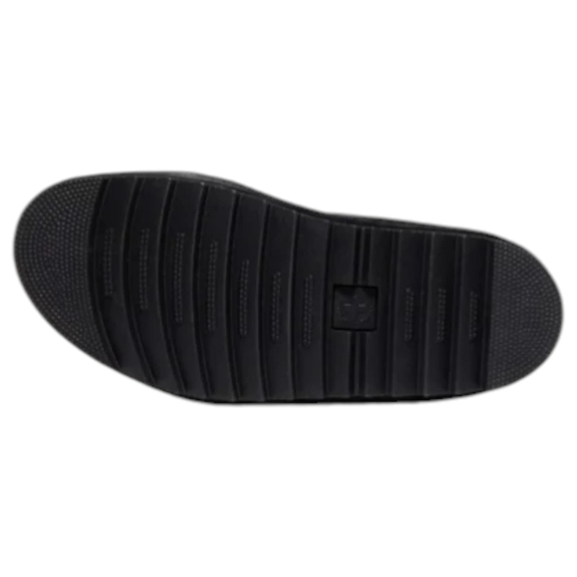 8 Dr. Martens Mens Myles Long Napped Suede Sandals Shoes Black, 8 of 8