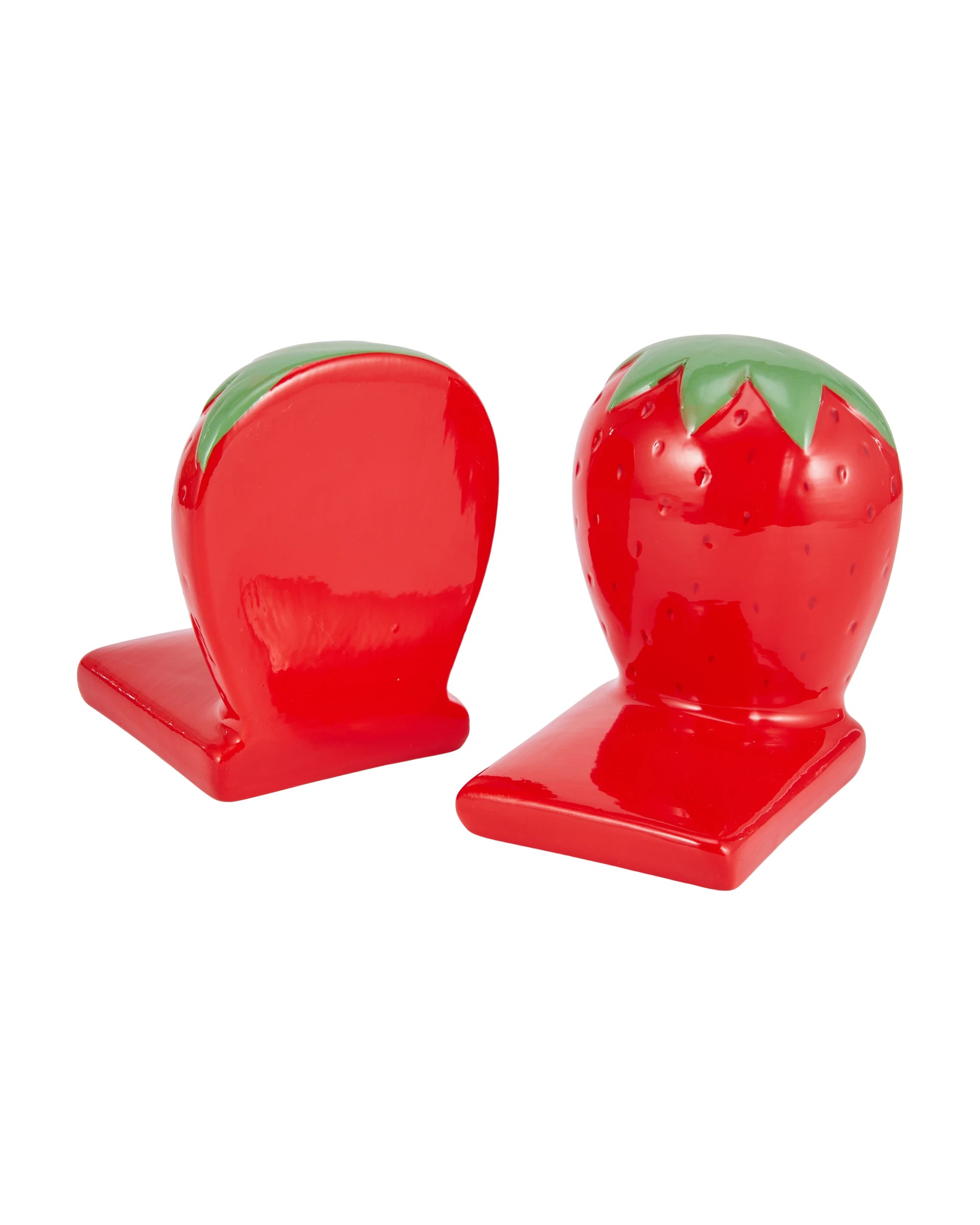 3 Ceramic Bookends - Strawberry, 3 of 4