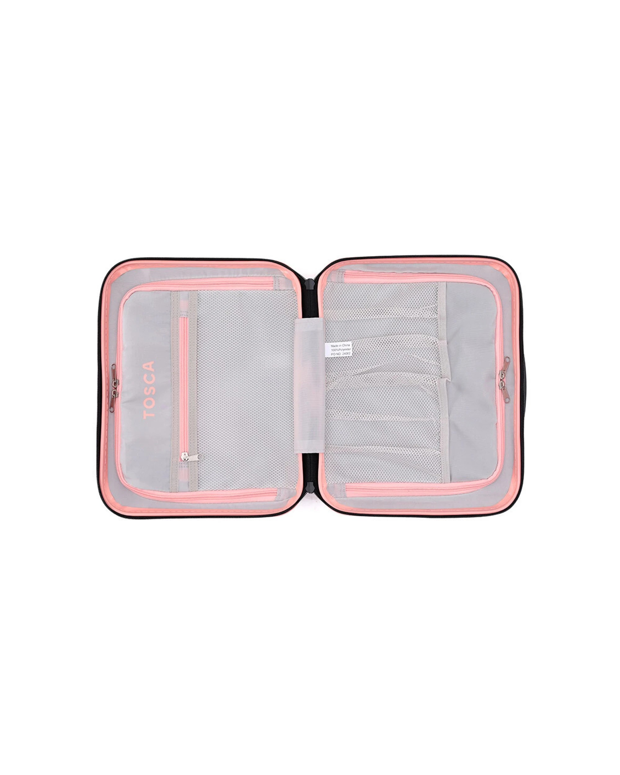 3 Tosca Interstellar 2.0 Vanity Travel Cosmetic/Toiletries Case - Pink, 3 of 3