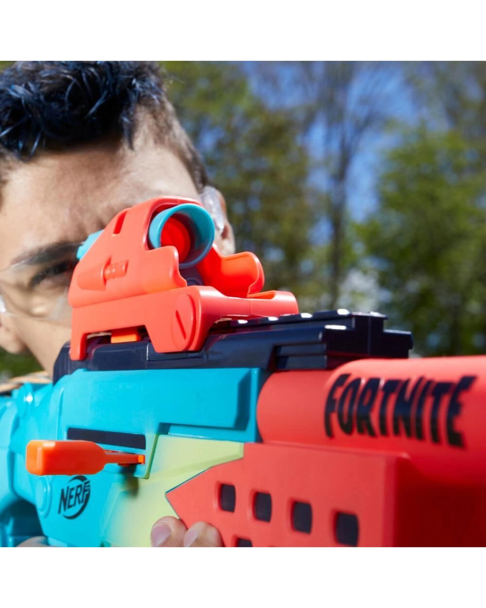 3 NERF Fortnite Storm Scout Dart Blaster, 3 of 5