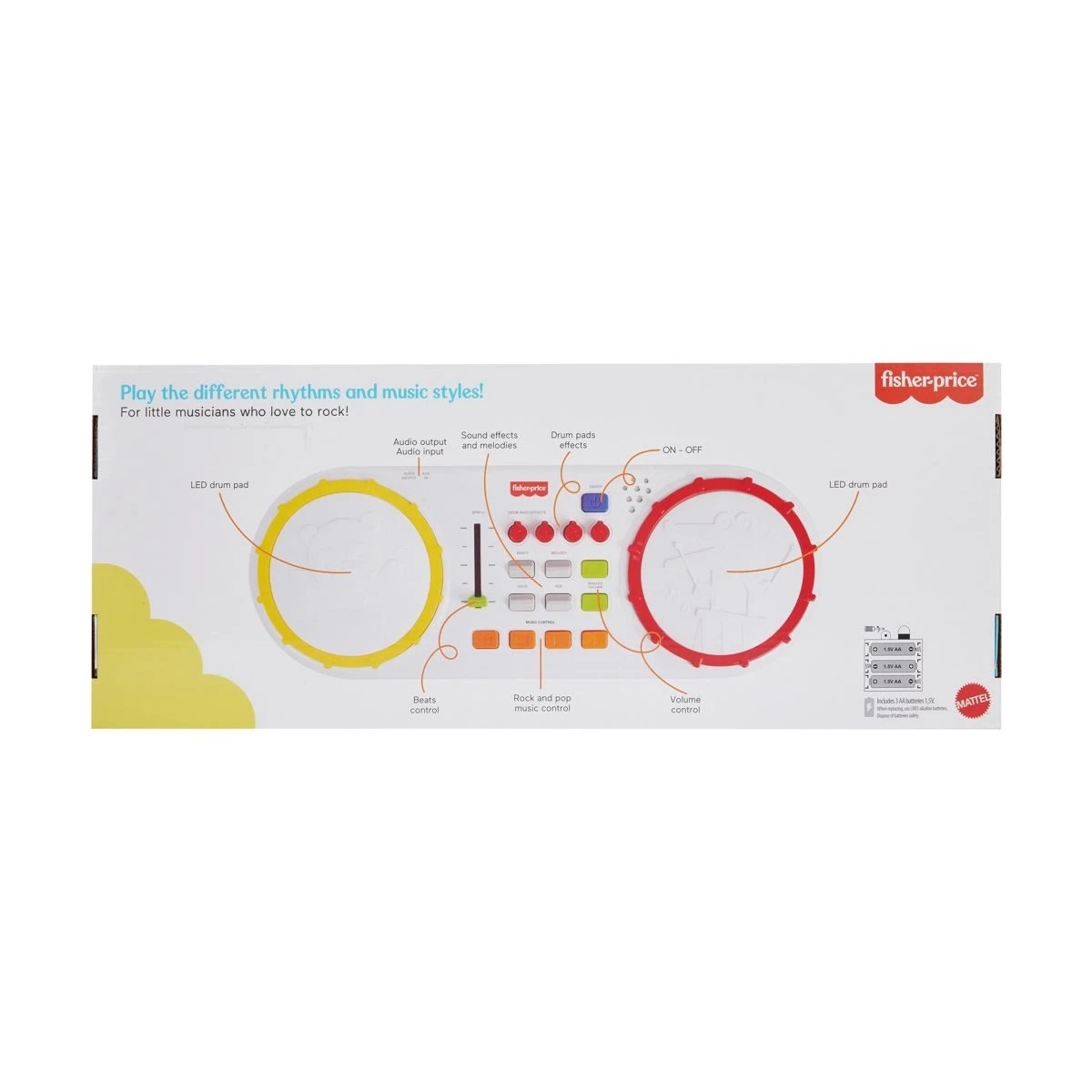 10 Fisher-Price My First Drum Kit, 10 of 10