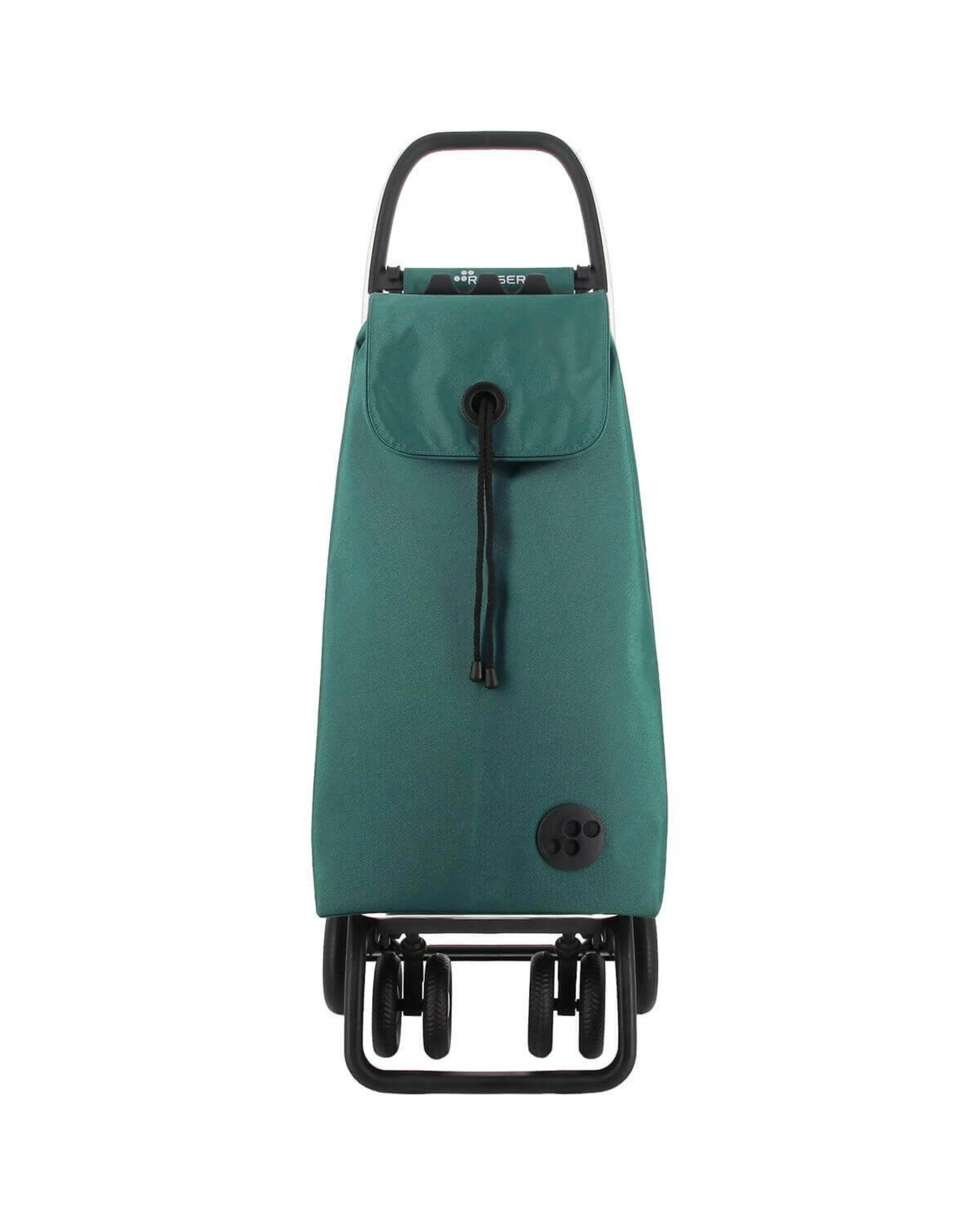 3 Rolser IMax MF 4 Wheel 2 Swivelling Trolley Green, 3 of 5