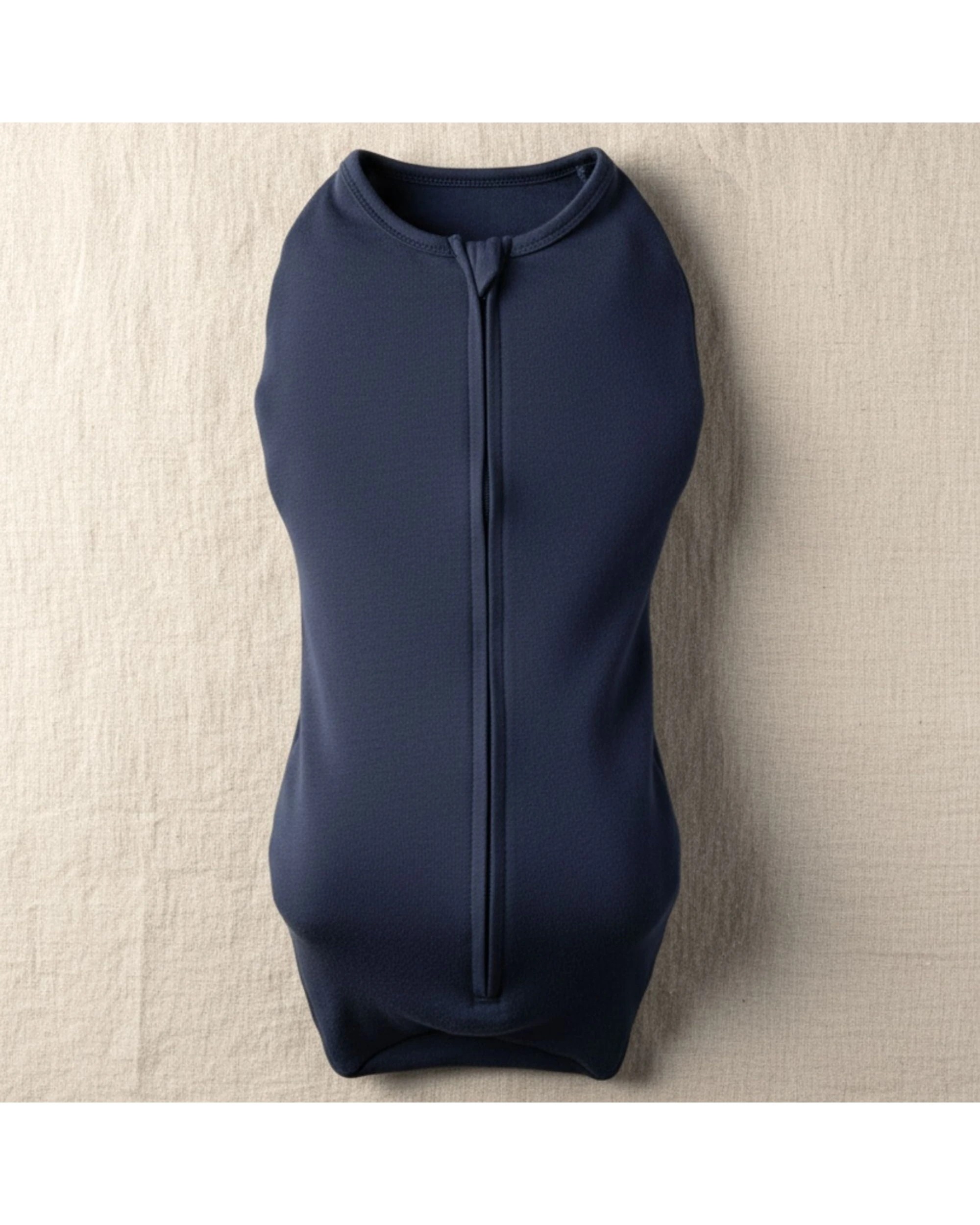 5 Babystudio Swaddle Pouch Baby Infant Organic Cotton 1.0 Tog Small Navy - Blue, 5 of 8