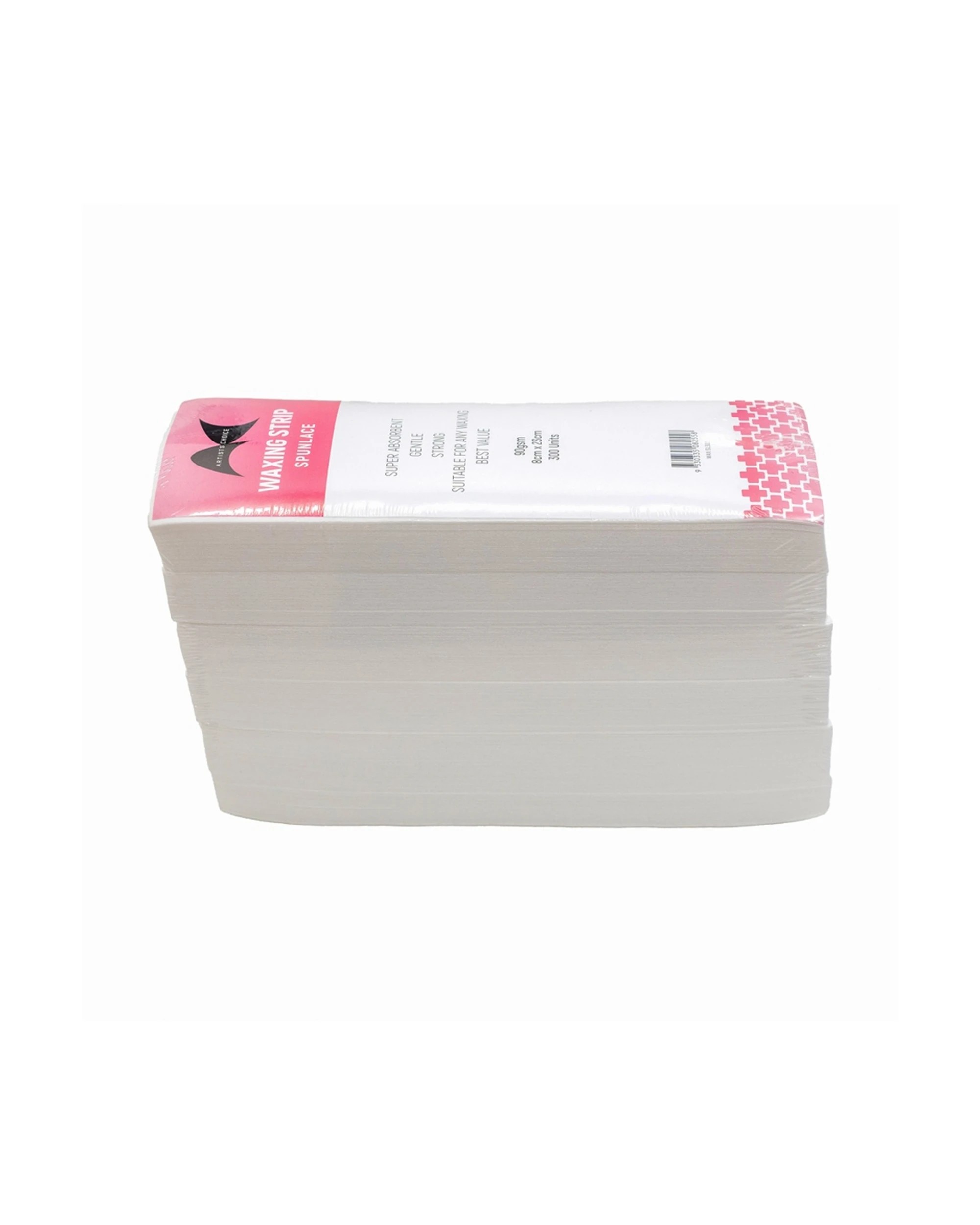 3 Artists Choice 300pc Wax Strips Spunlace Hair Removal 8x23cm - Plain, 3 of 3