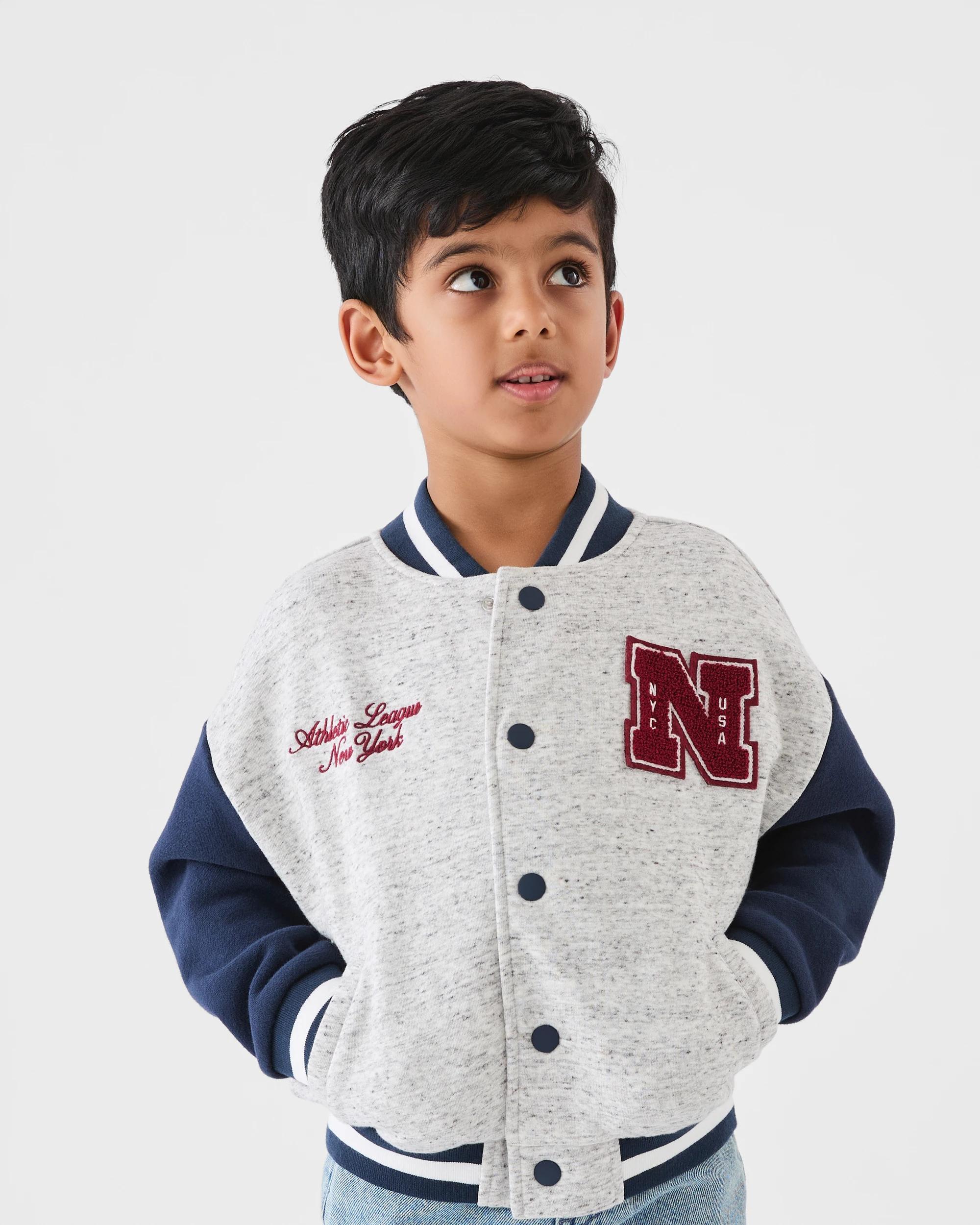 1 Fleece Bomber Jacket Tlg Marle, 1 of 8