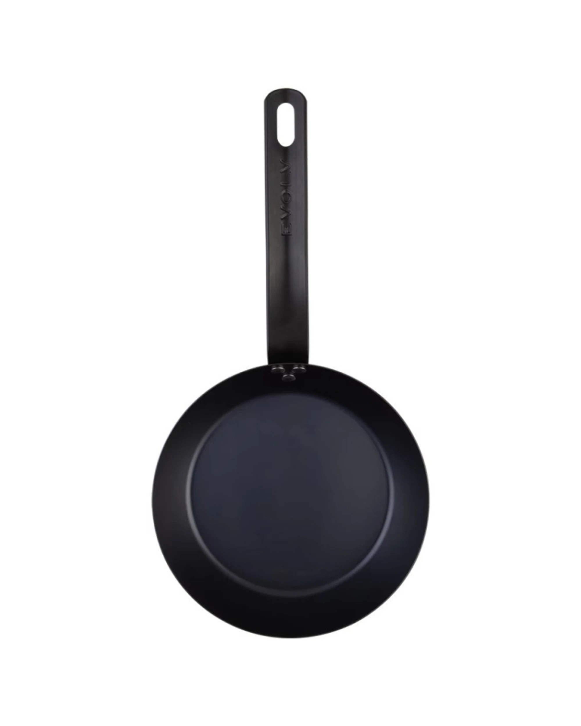 1 Evolv Pre-Seasoned Carbon Steel Kitchen Fry Pan Heavy Gauge Cookware 20cm - Black, 1 of 3