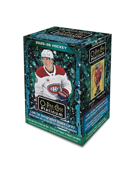 Upper Deck 2025/2026 NHL O-Pee-Chee Platinum Hockey Blaster Box