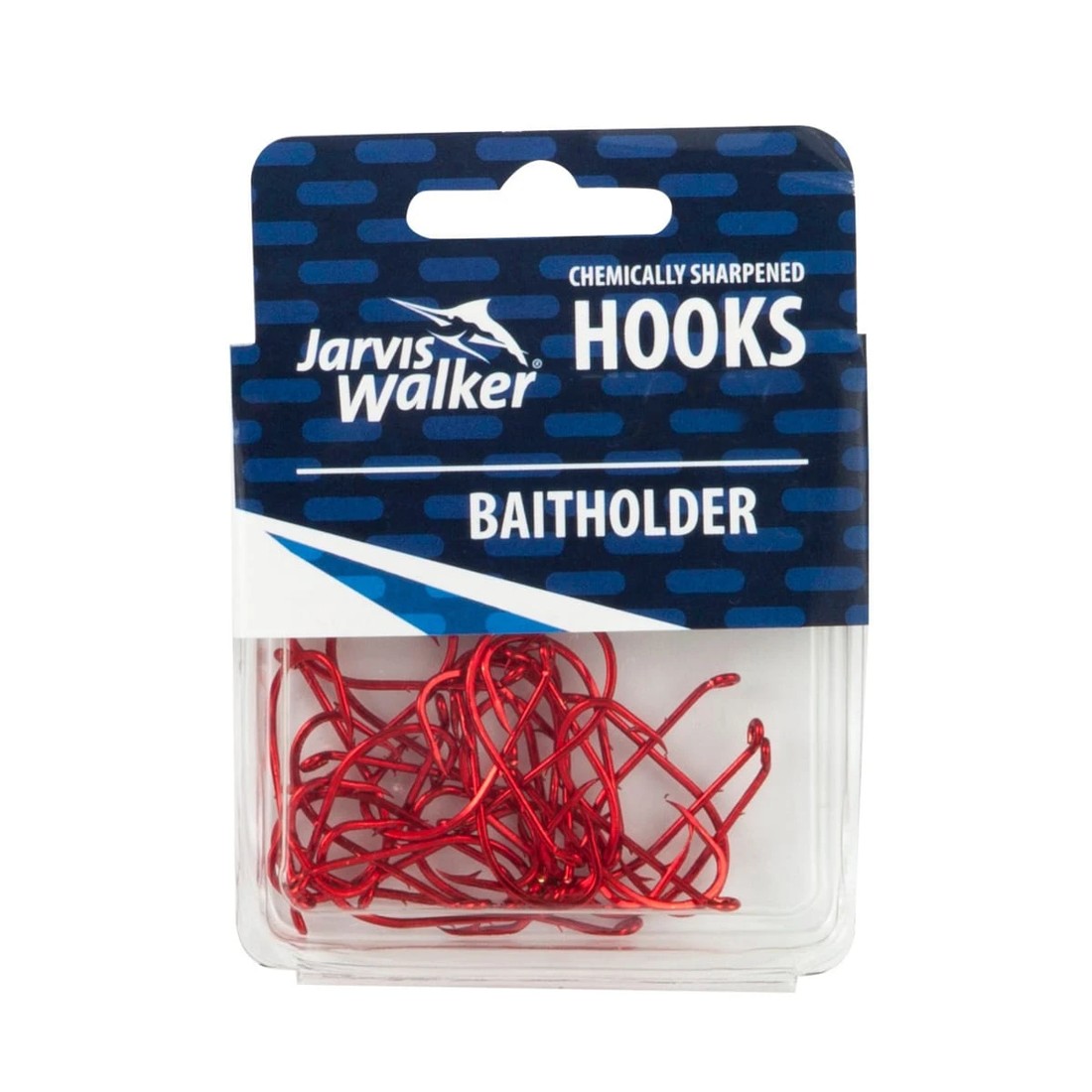 1 Jarvis Walker 50 Pack Baitholder Hooks - Size 4, 1 of 4