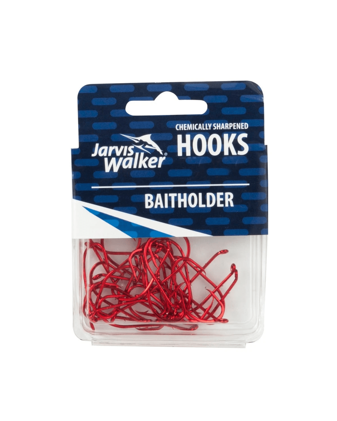 1 Jarvis Walker 50 Pack Baitholder Hooks - Size 4, 1 of 4