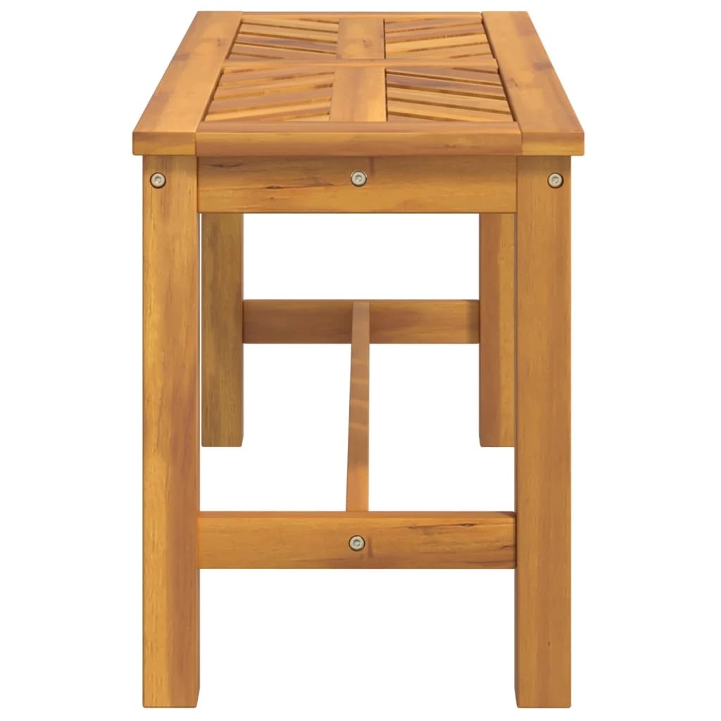 4 vidaXL garden bench Decorative Inlays - Brown, 4 of 7