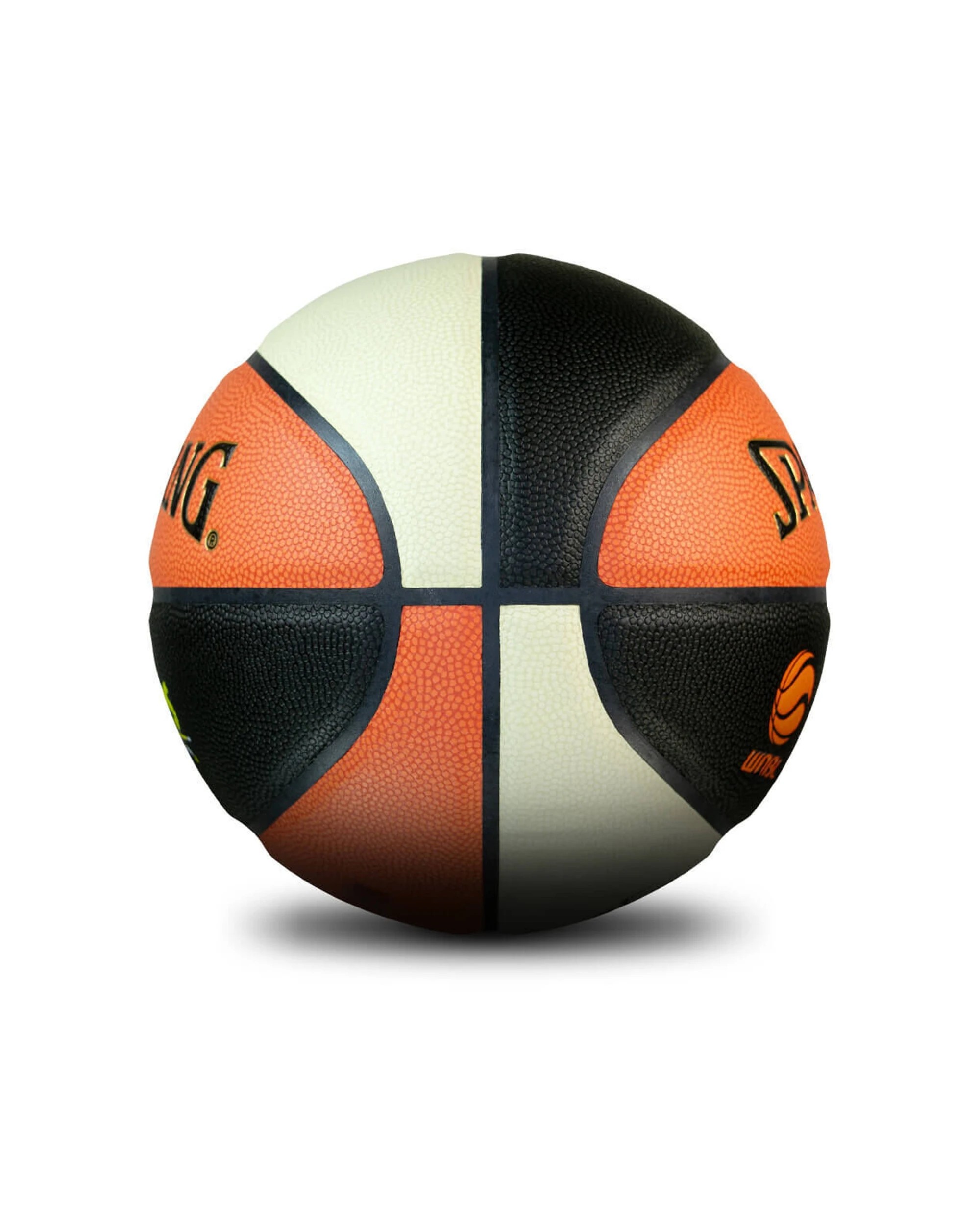 4 Spalding Hoops Fest Official Game Indoor Basketball Size 6 Composite Leather - Multi, 4 of 4