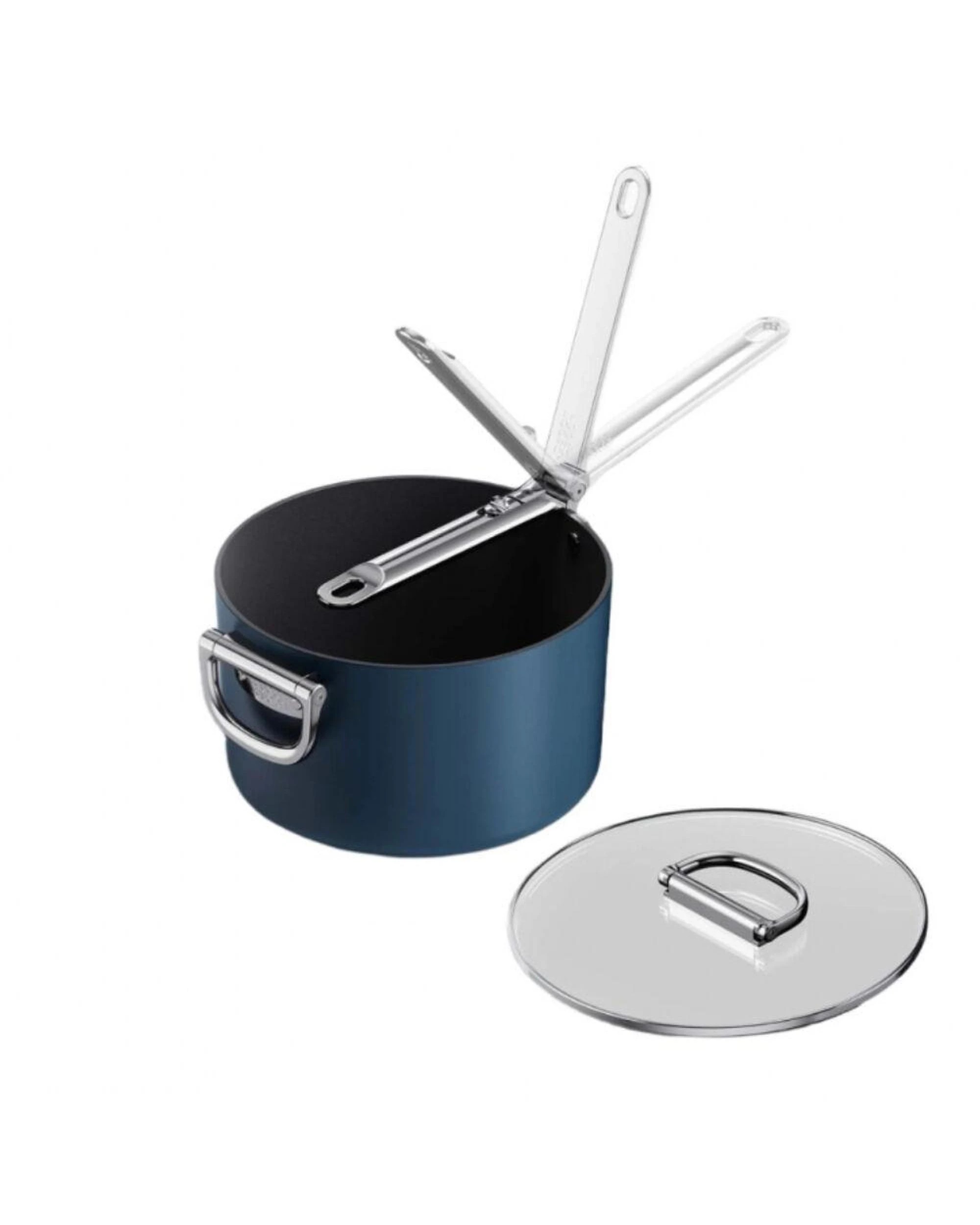 1 Joseph Joseph Space Non Stick Saucepan with Lid 23cm  5.4qt, 1 of 4