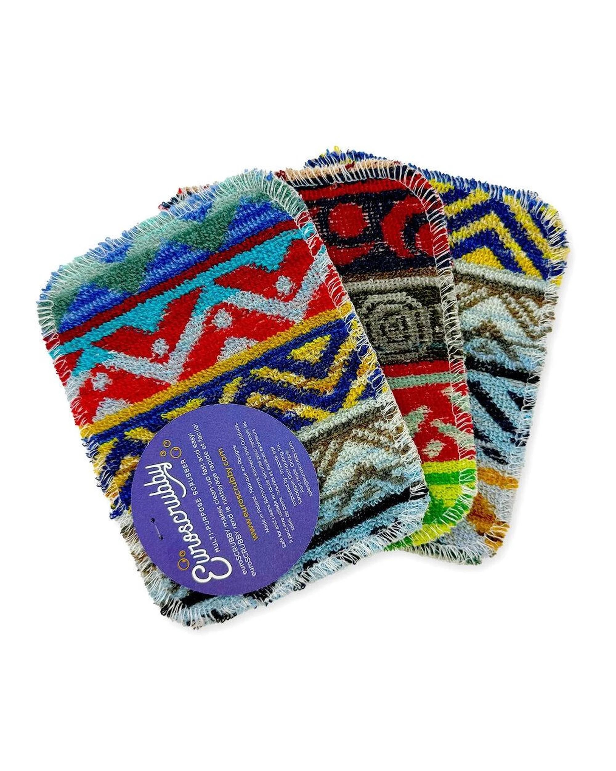 1 EuroScrubby Universal Multi Scrubbies Cleaning Cloth  Set of 3, 1 of 4