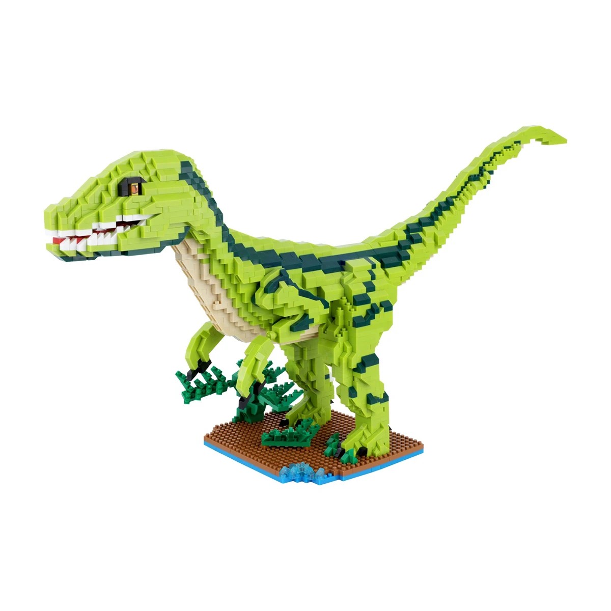 3 1991 Piece Mini Blocks Dinosaur Series: Raptor, 3 of 5