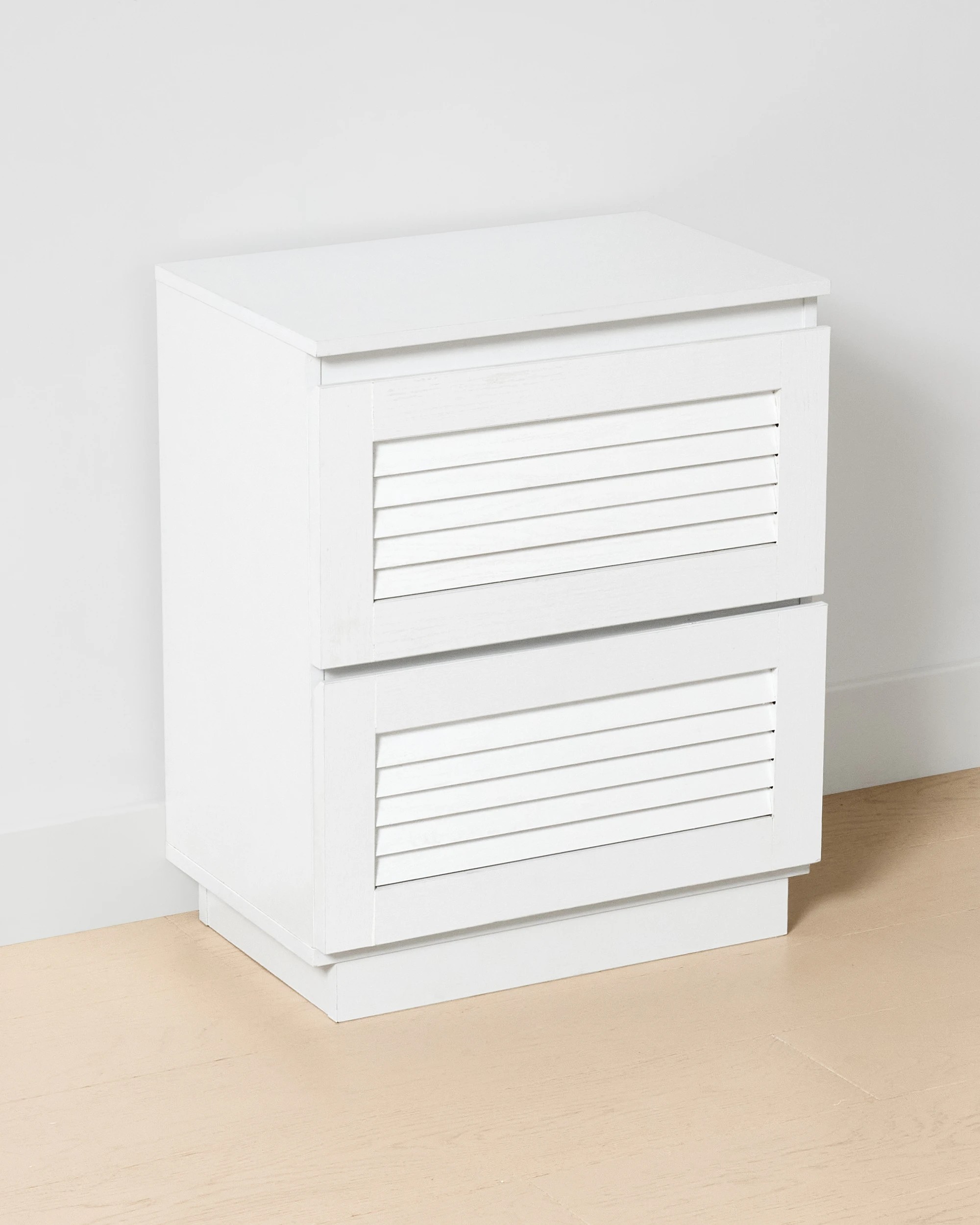 4 Charlie 2 Drawer Bedside Table - White, 4 of 9