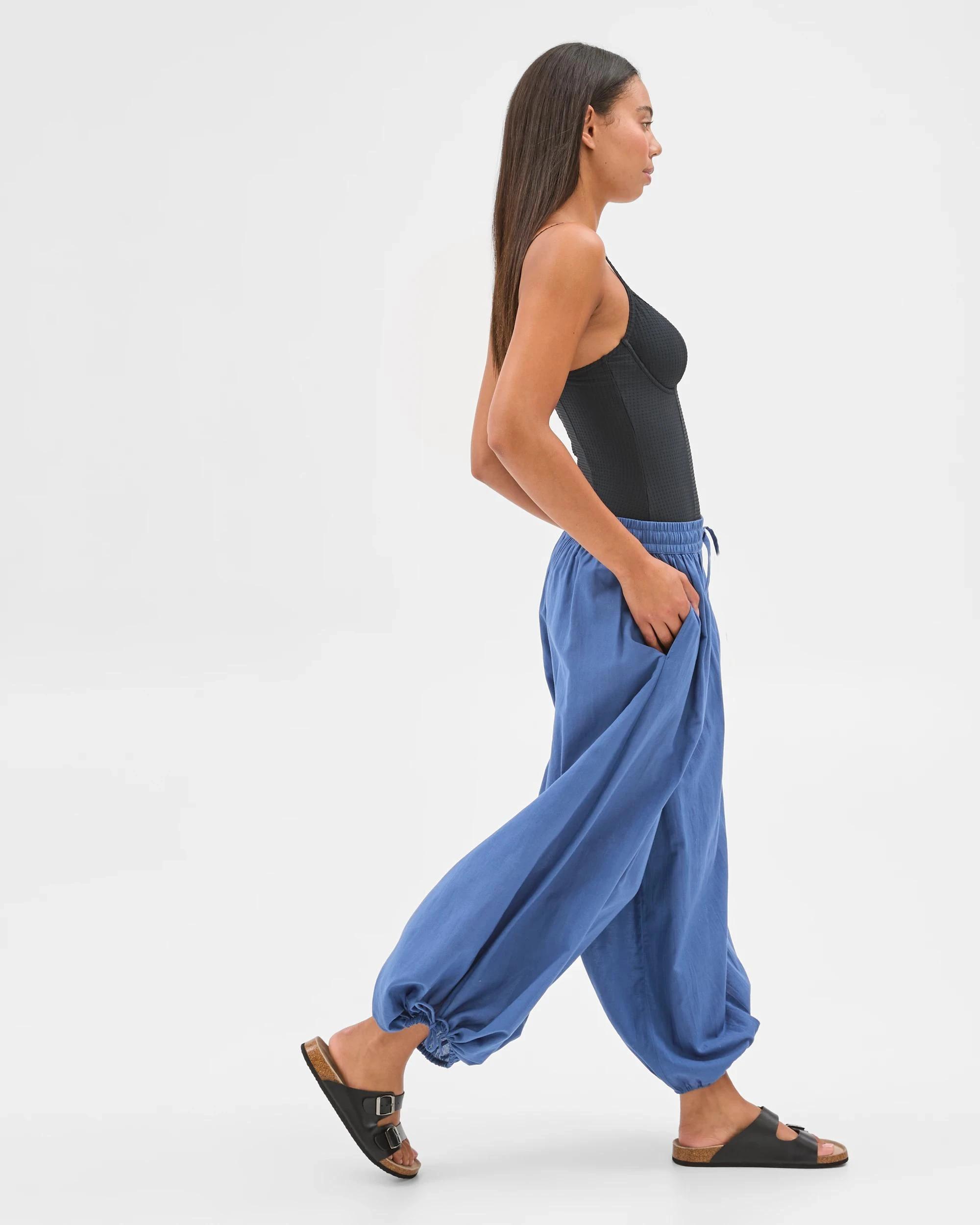 4 Target Resort Harem Pants BLUE, 4 of 7