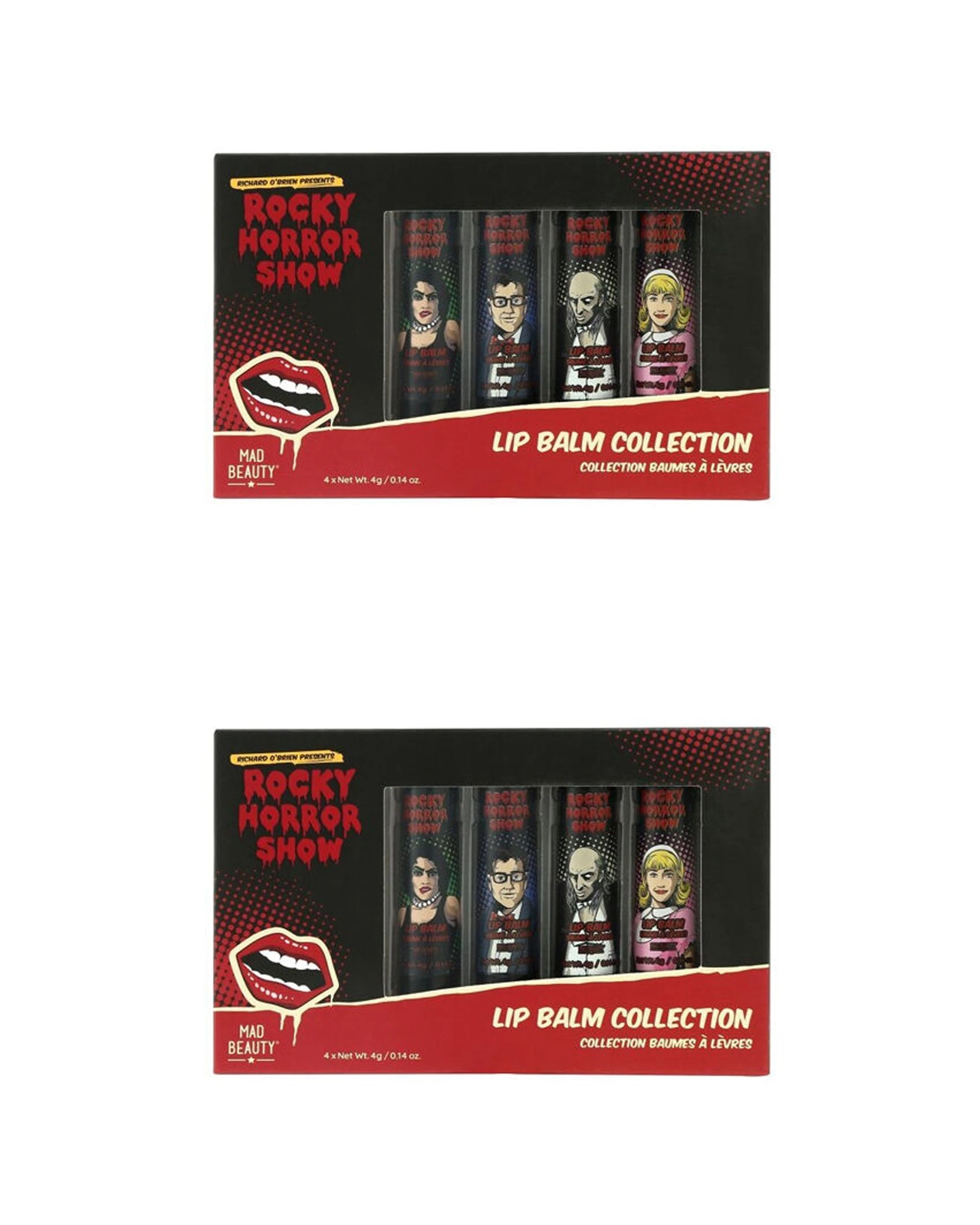 1 Rocky Horror Show 2PK Lip Balm Collection Apple Strawberry Cherry Vanilla Moisturising Fruity Lip Balm Set - Multi, 1 of 4