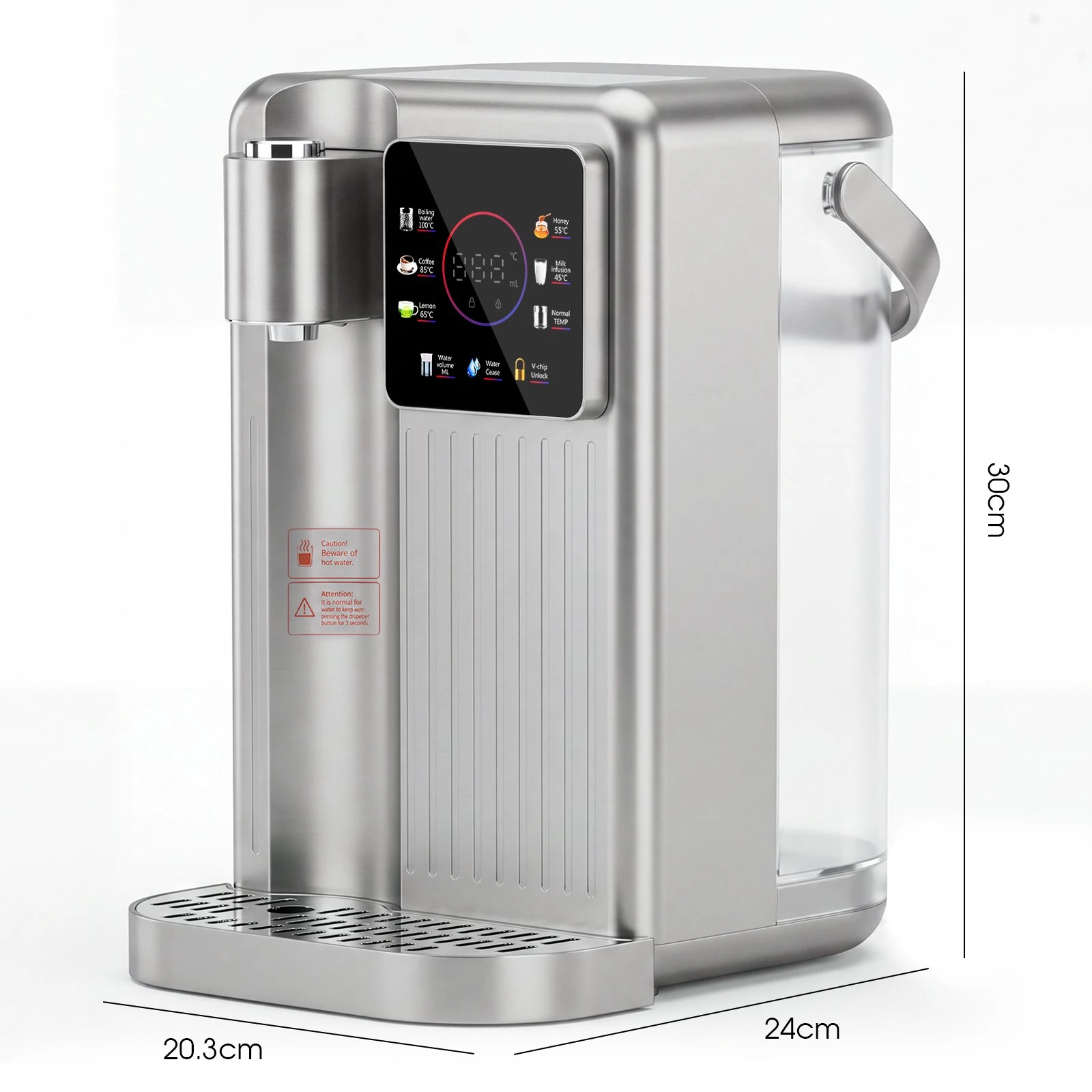 4 Yopower Instant Hot Water Dispenser 3.5L - Grey, 4 of 4
