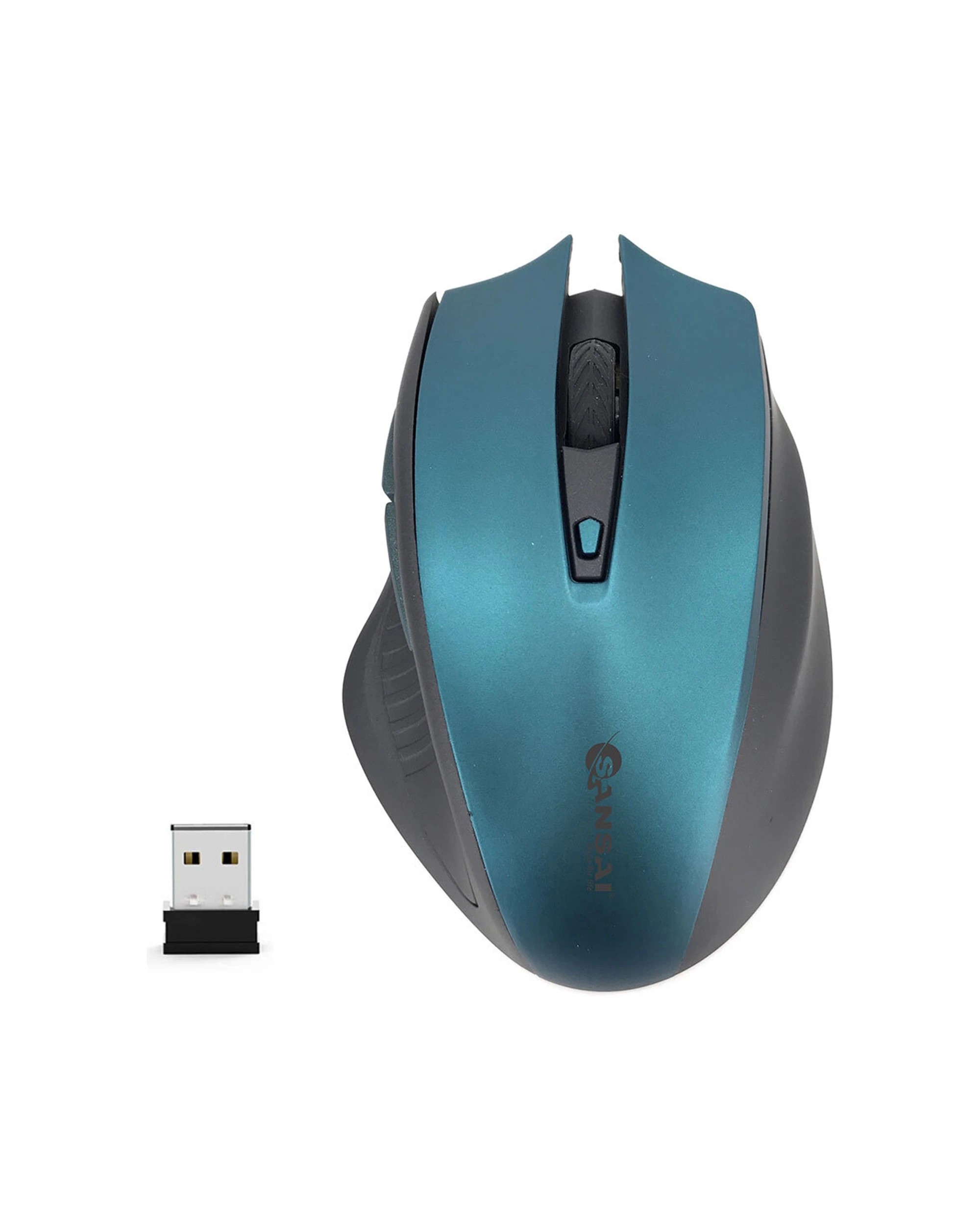 4 Sansai 2.4GHz Wireless Optical Mouse USB Receiver For PC Laptop Computer, 4 of 4