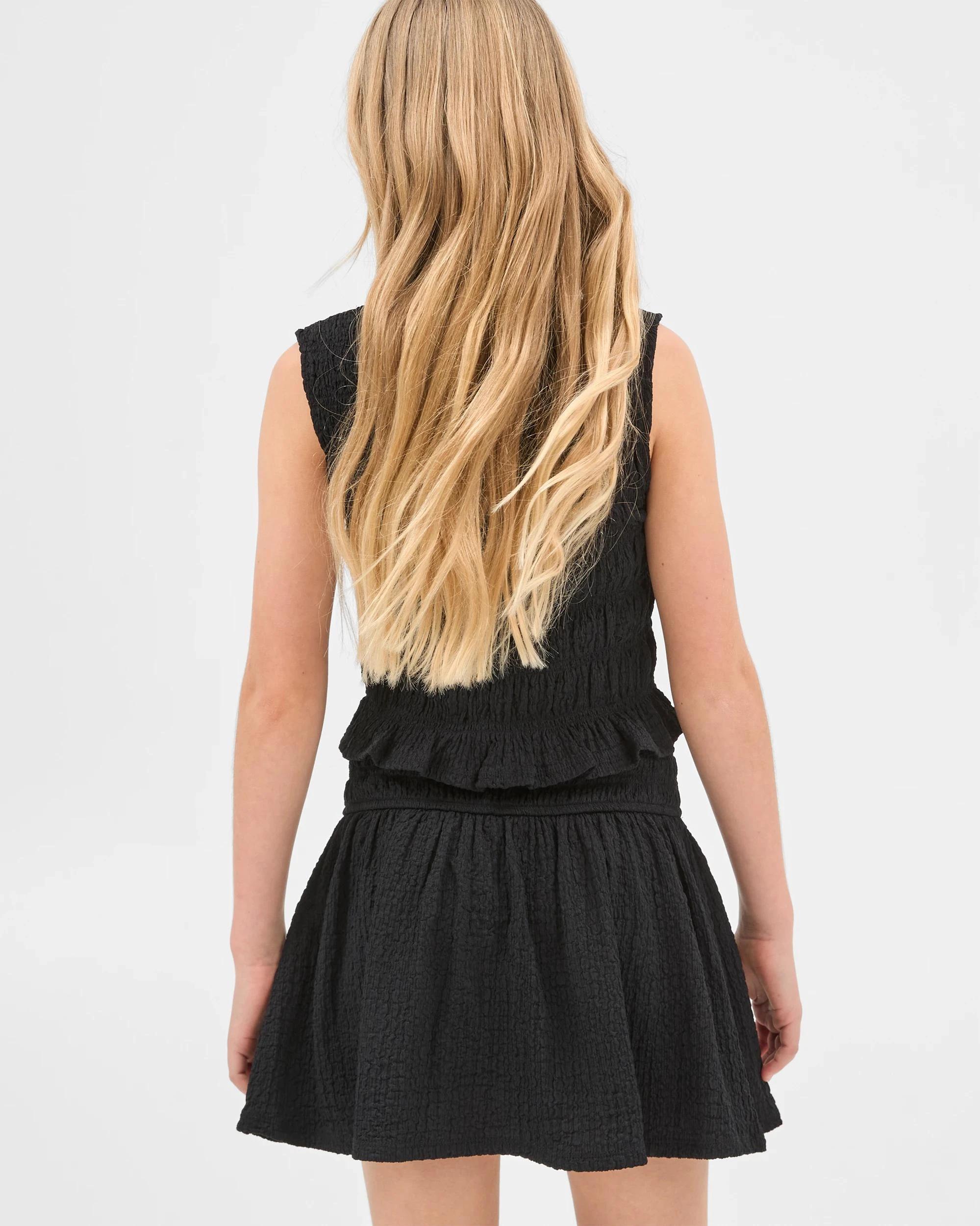 4 Target Textured Knit Skort BLACK BEAUTY, 4 of 6