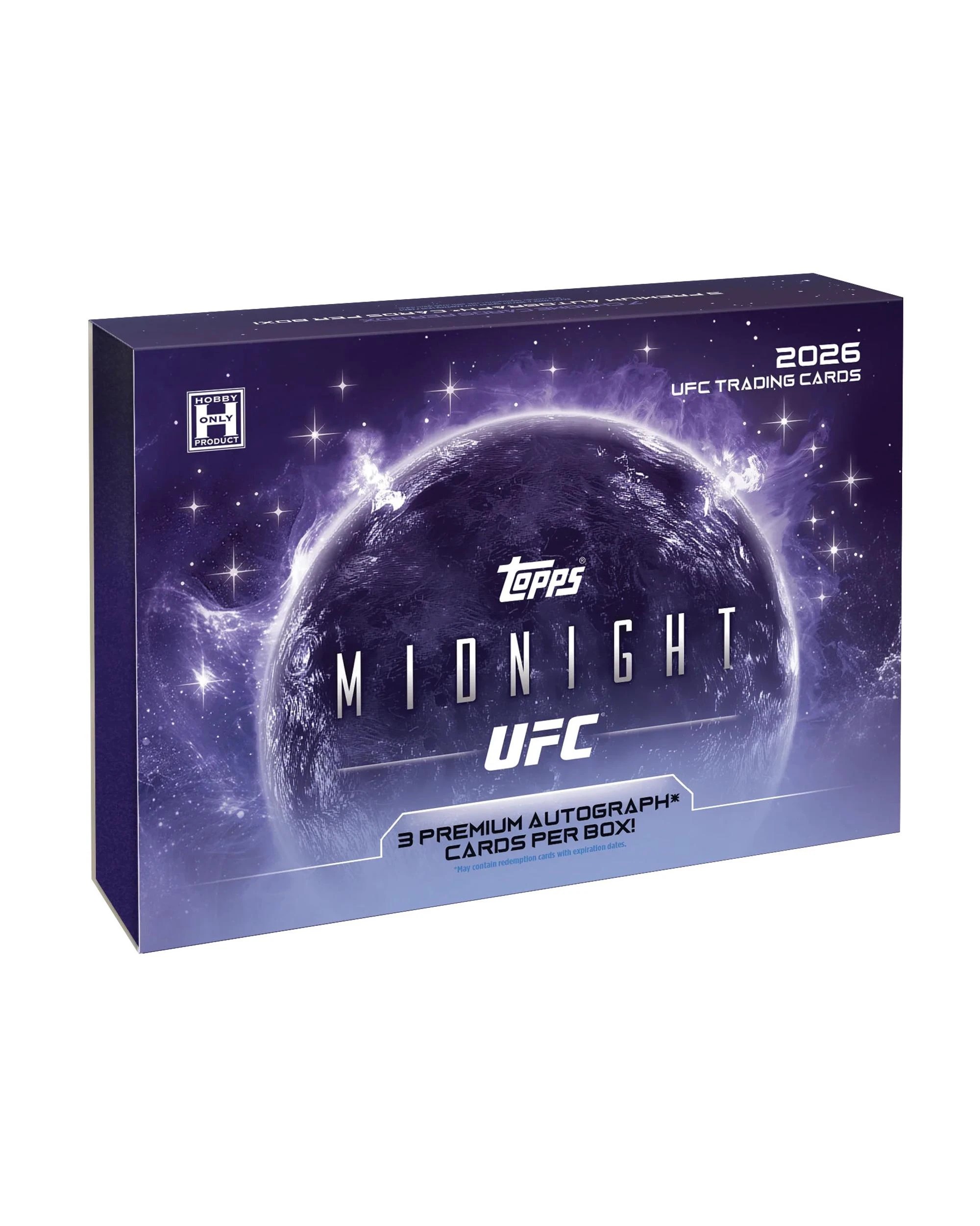 1 Topps 2026 Midnight UFC Hobby Box, 1 of 9