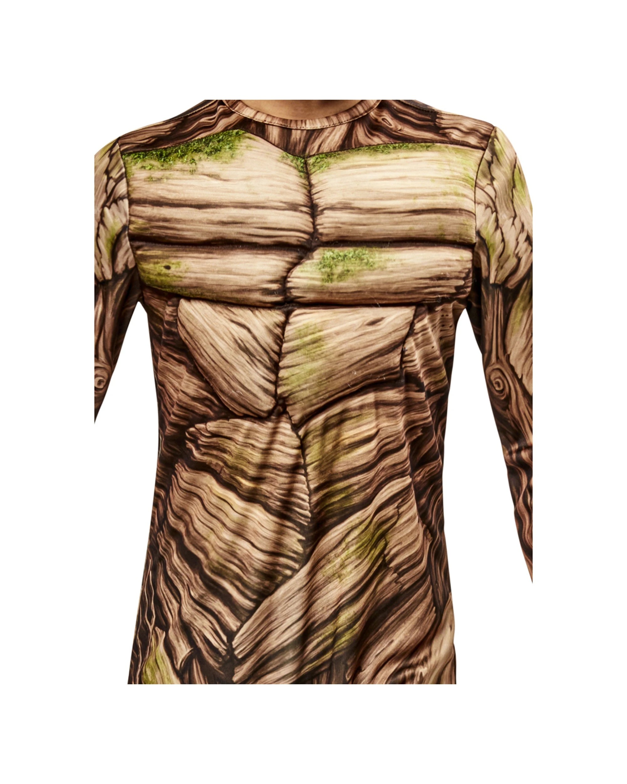 2 Marvel Groot Deluxe Gotg3 Costume Party Dress-up Size 6-8y - Brown, 2 of 3
