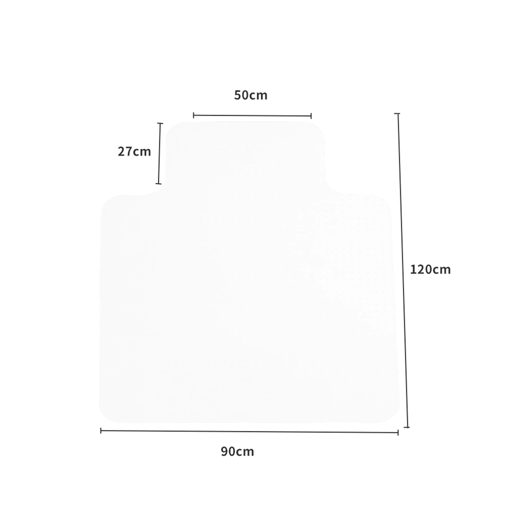 3 Marlow Chair Mat Floor Protector PVC - Clear, 3 of 6