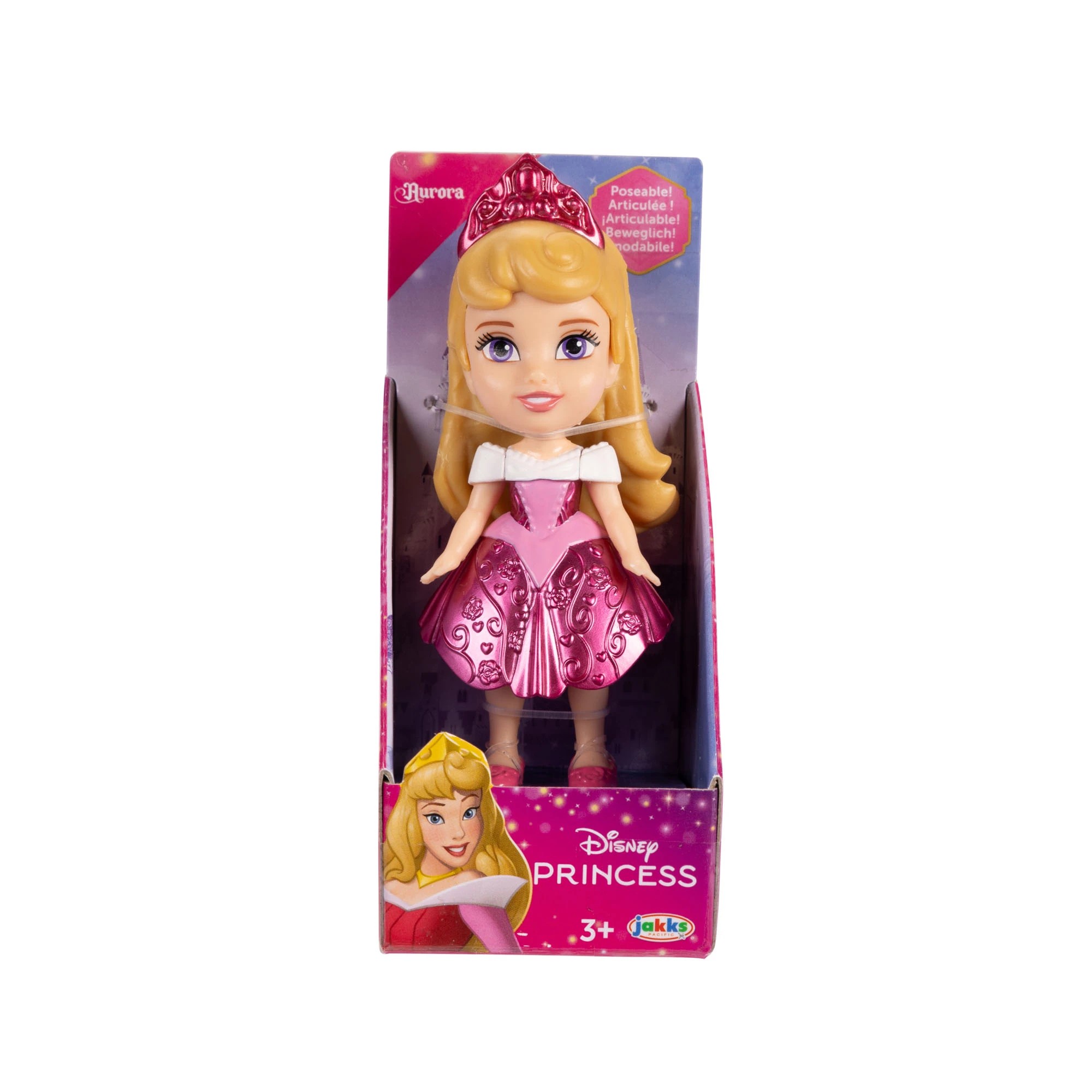 3 8cm Disney Princess Mini Doll - Assorted, 3 of 9