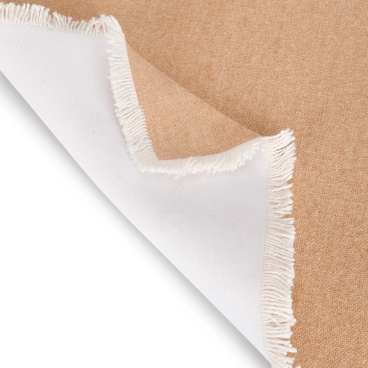 2 Beige Fringe Placemat, 2 of 5