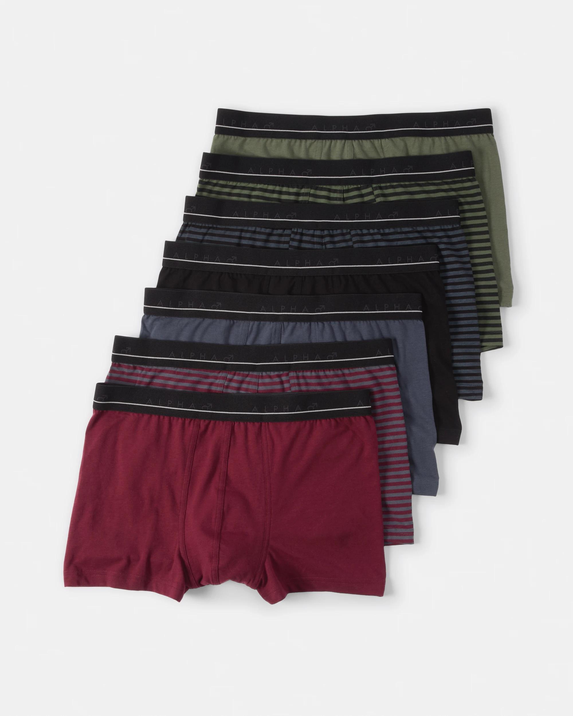 2 7 Pack Printed Trunks EARTH TONES, 2 of 10