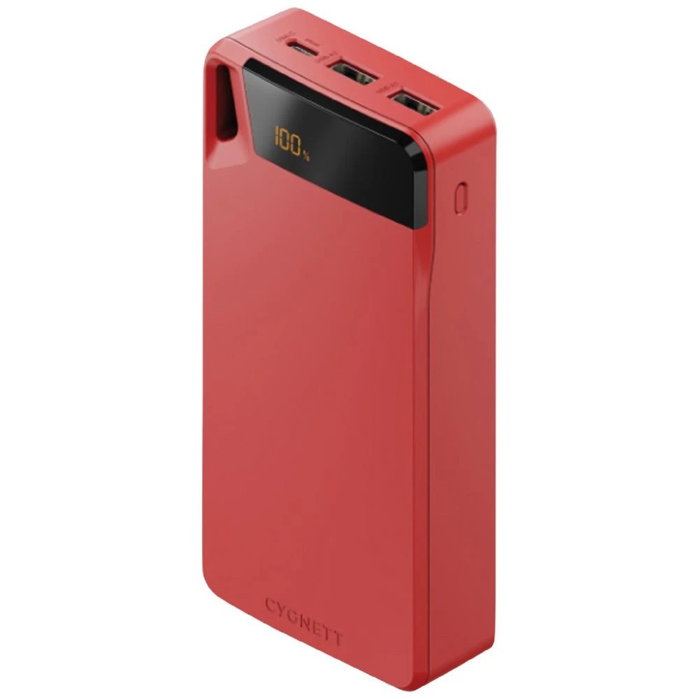 1 Cygnett Boost 20K Gen4 Powerbank Red, 1 of 3